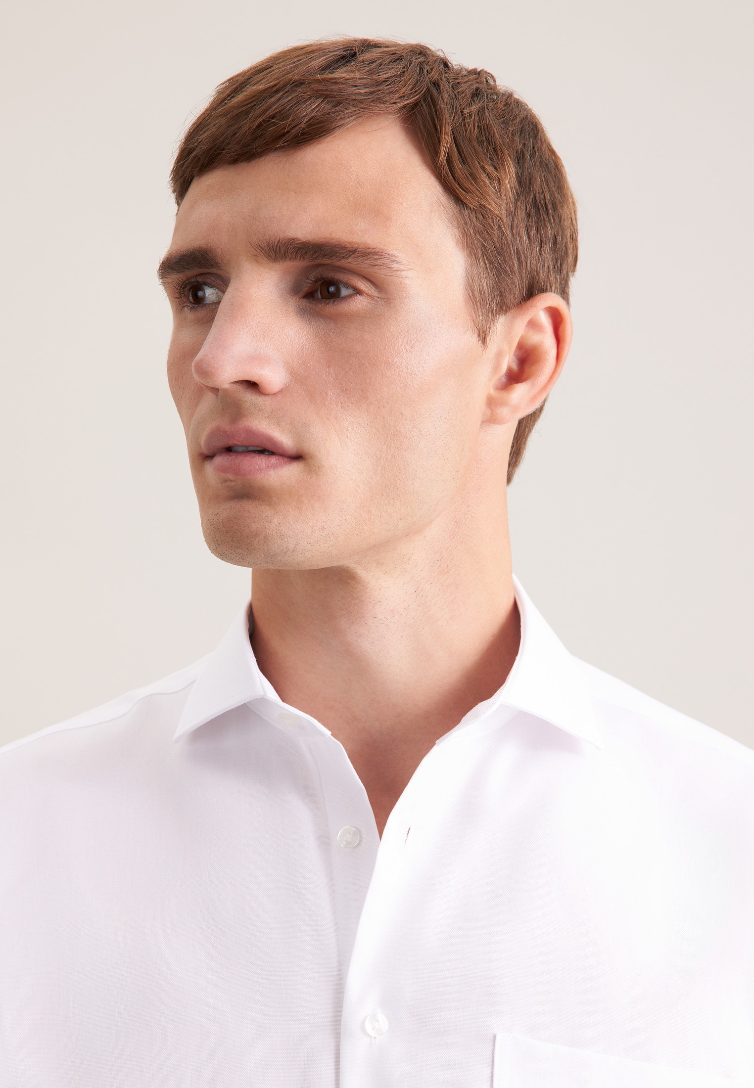 seidensticker Chemise d'affaires »Schwarze Rose« Regular 1/1 Kentkragen Uni