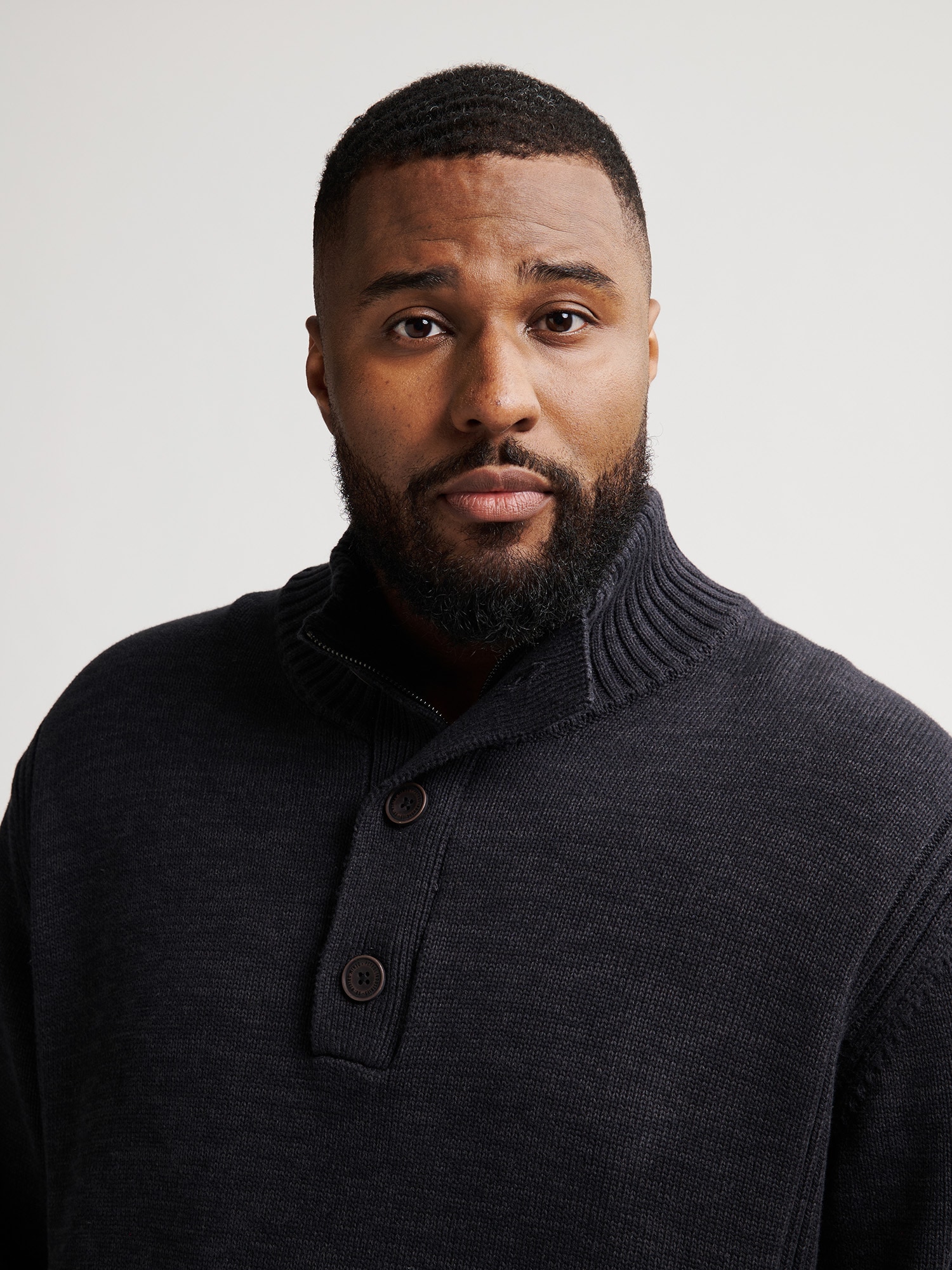 Petrol Industries Pull en tricot mit Rippbündchen