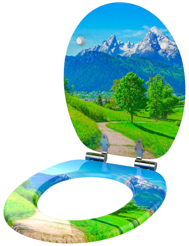 Sanilo WC-Sitz »Alpen« mit Absenkautomatik