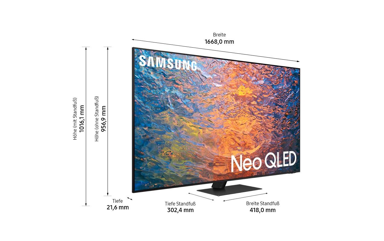 Samsung QLED-Fernseher »QE75QN95C ATXXN« 189 cm/75 ″