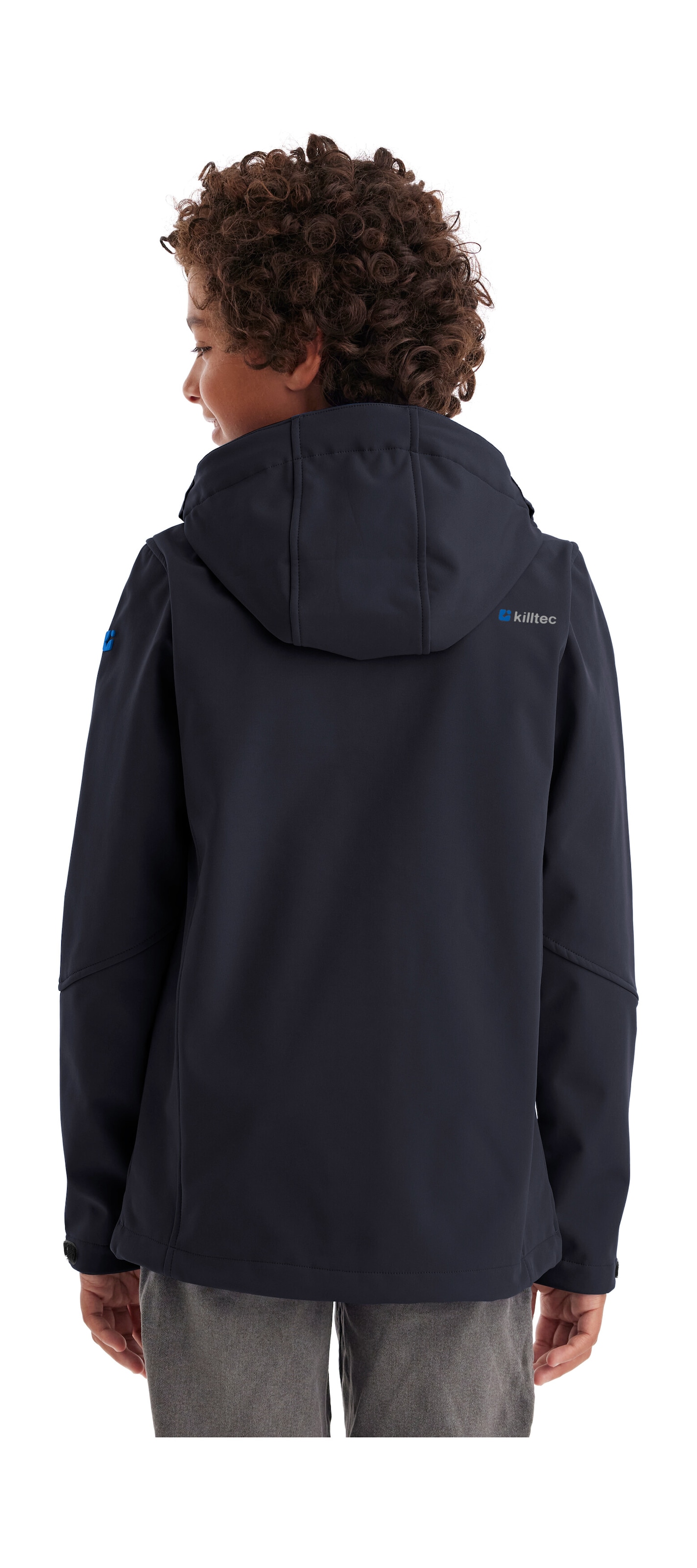 Killtec Softshelljacke »Jungen Softshelljacke« Wasserabweisende Softshelljacke mit Fleece und verstellbaren Details