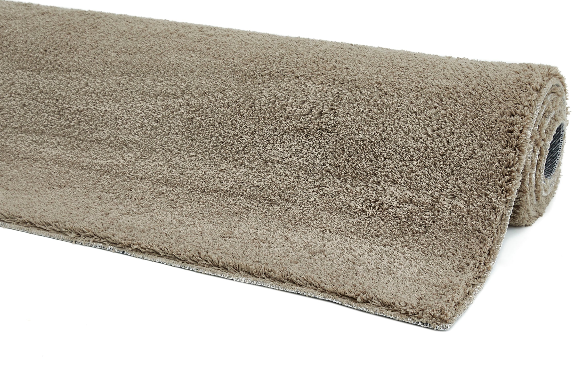 my home Teppich »Santos« rechteckig 27 mm Höhe Uni-Farben, sehr weicher Flor, fusswarm