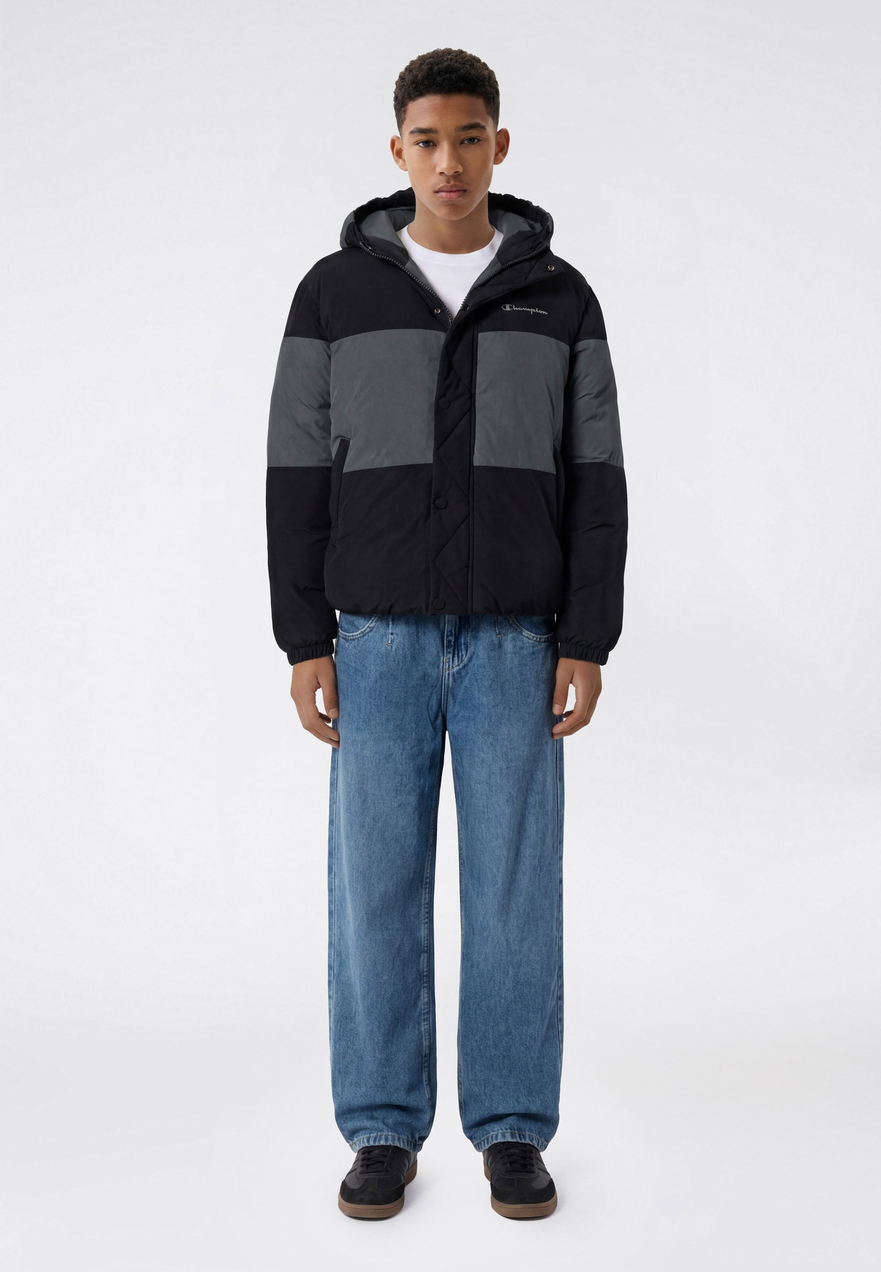 Champion Veste matelassée »SPORTWEAR JACKET Standard Fit« avec coupe standard, pour enfants, en polyamide