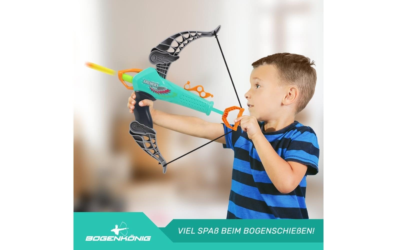   Kit d'arc pour enfants »Bogenkönig 23-teilig«