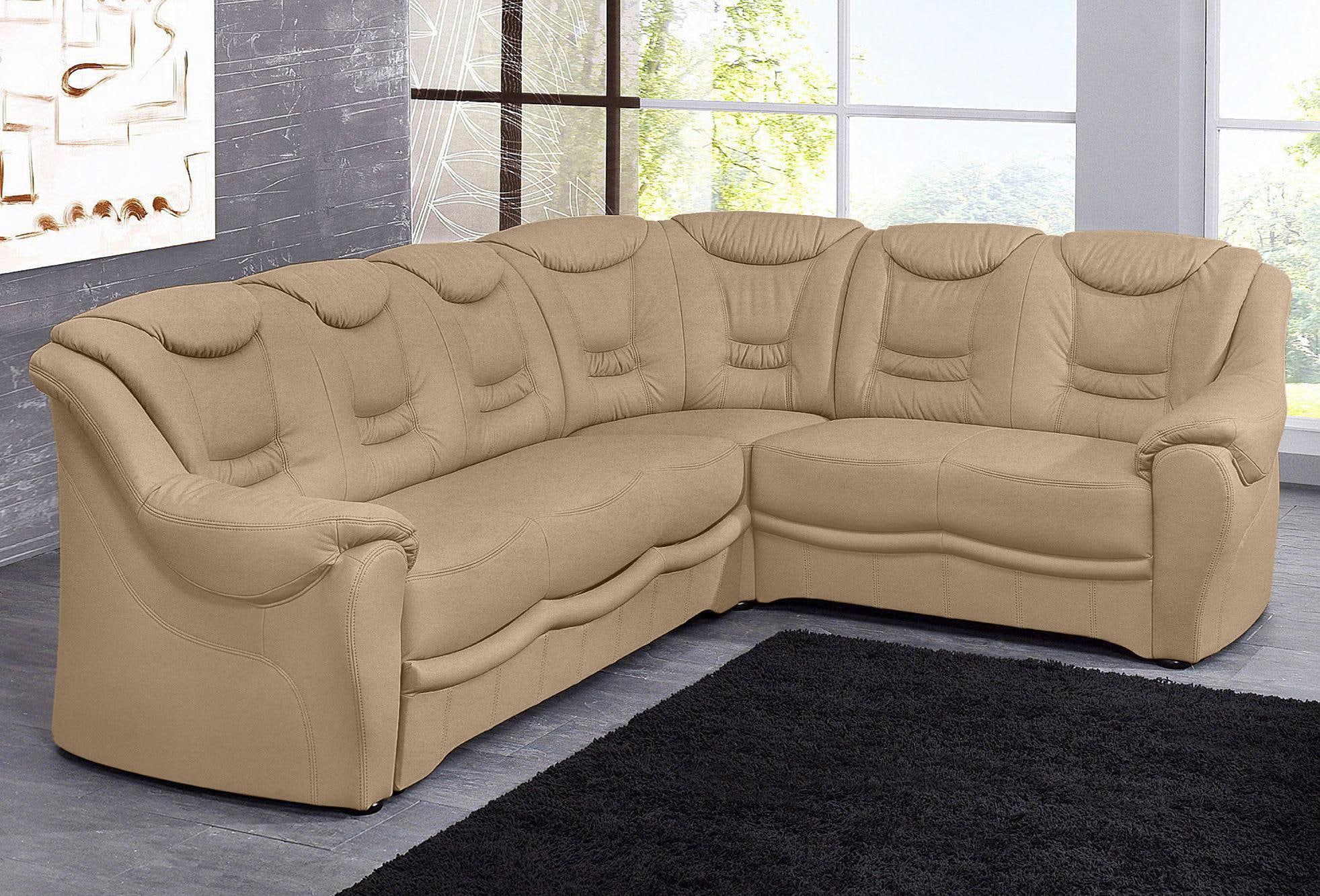 sit&more Ecksofa »Bansin L-Form« wahlweise mit Bettfunktion