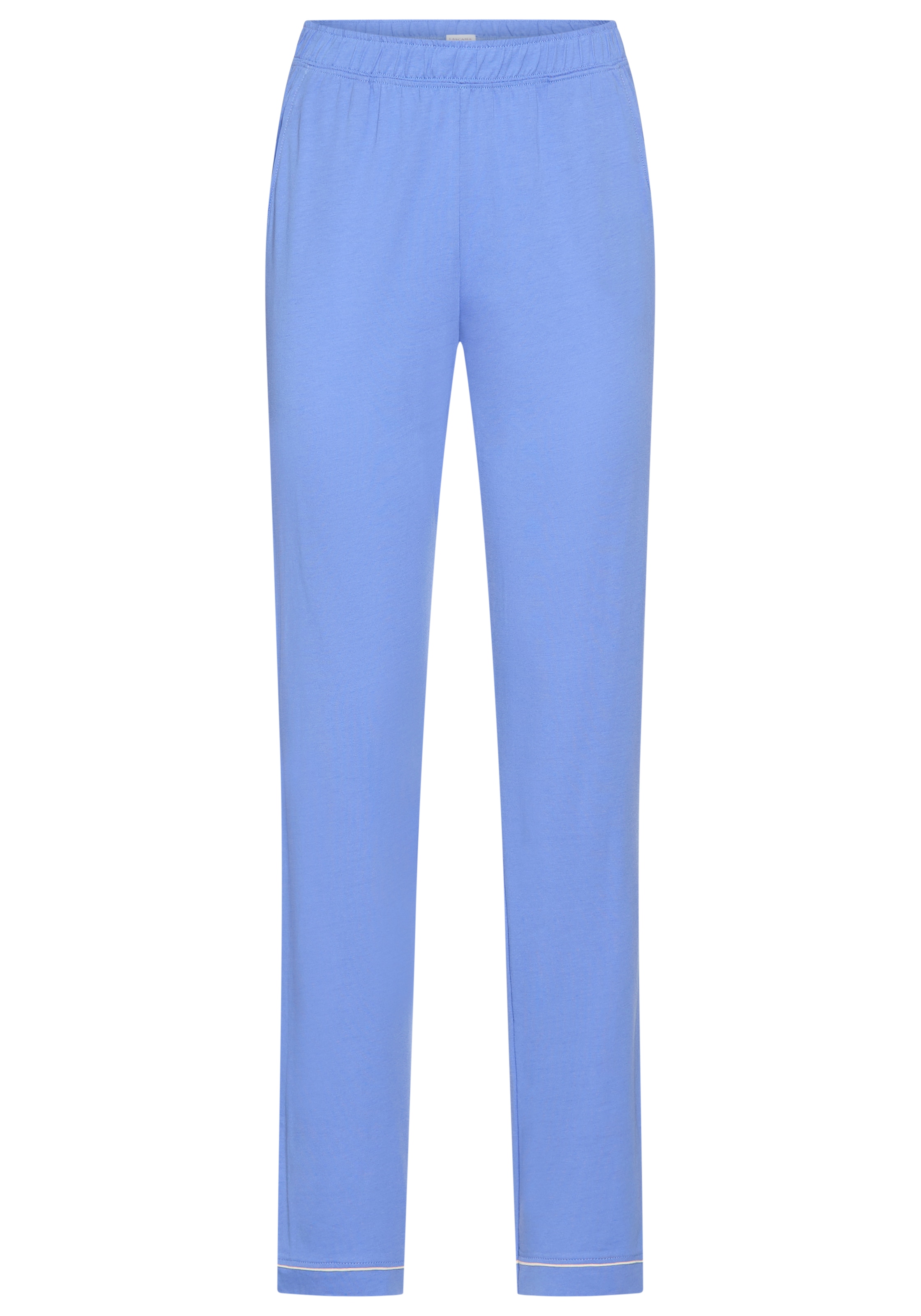 LASCANA Pantalon de pyjama  avec passepoil contrastant