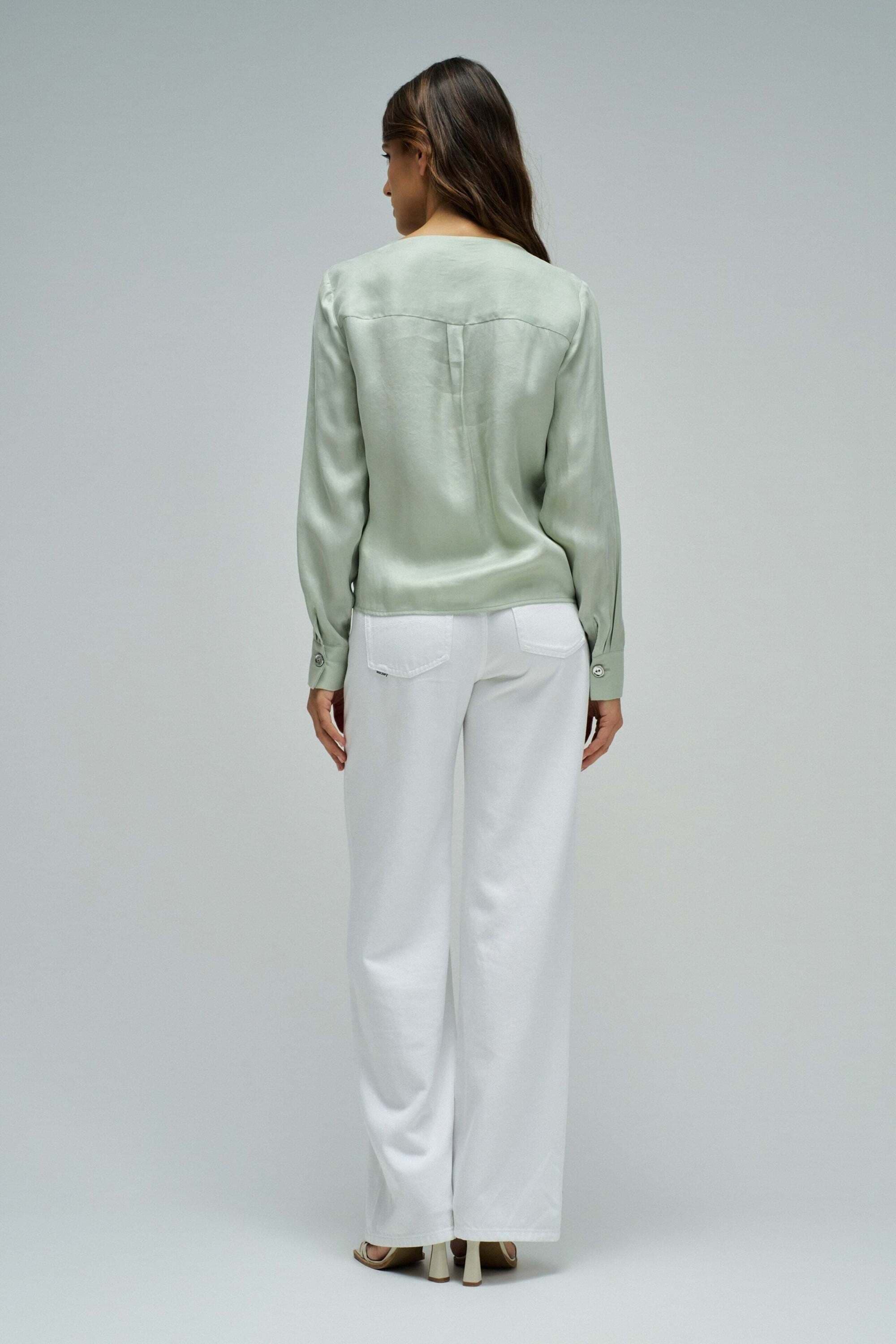 Salsa Langarmbluse »Salsa Jeans Langarmbluse Wrap«