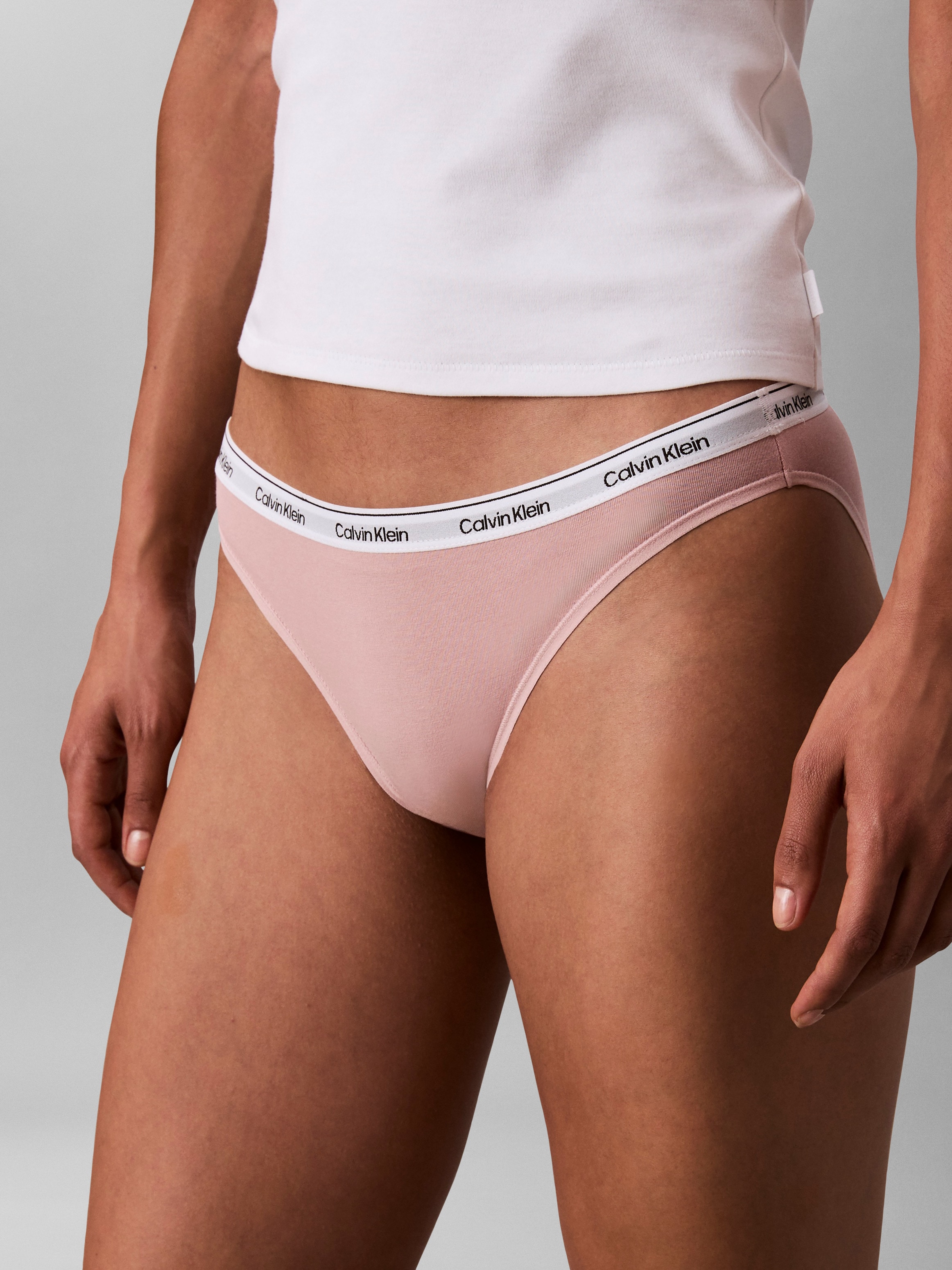 Calvin Klein Underwear Slip de bikini »BIKINI (LOW-RISE)« avec ceinture logo