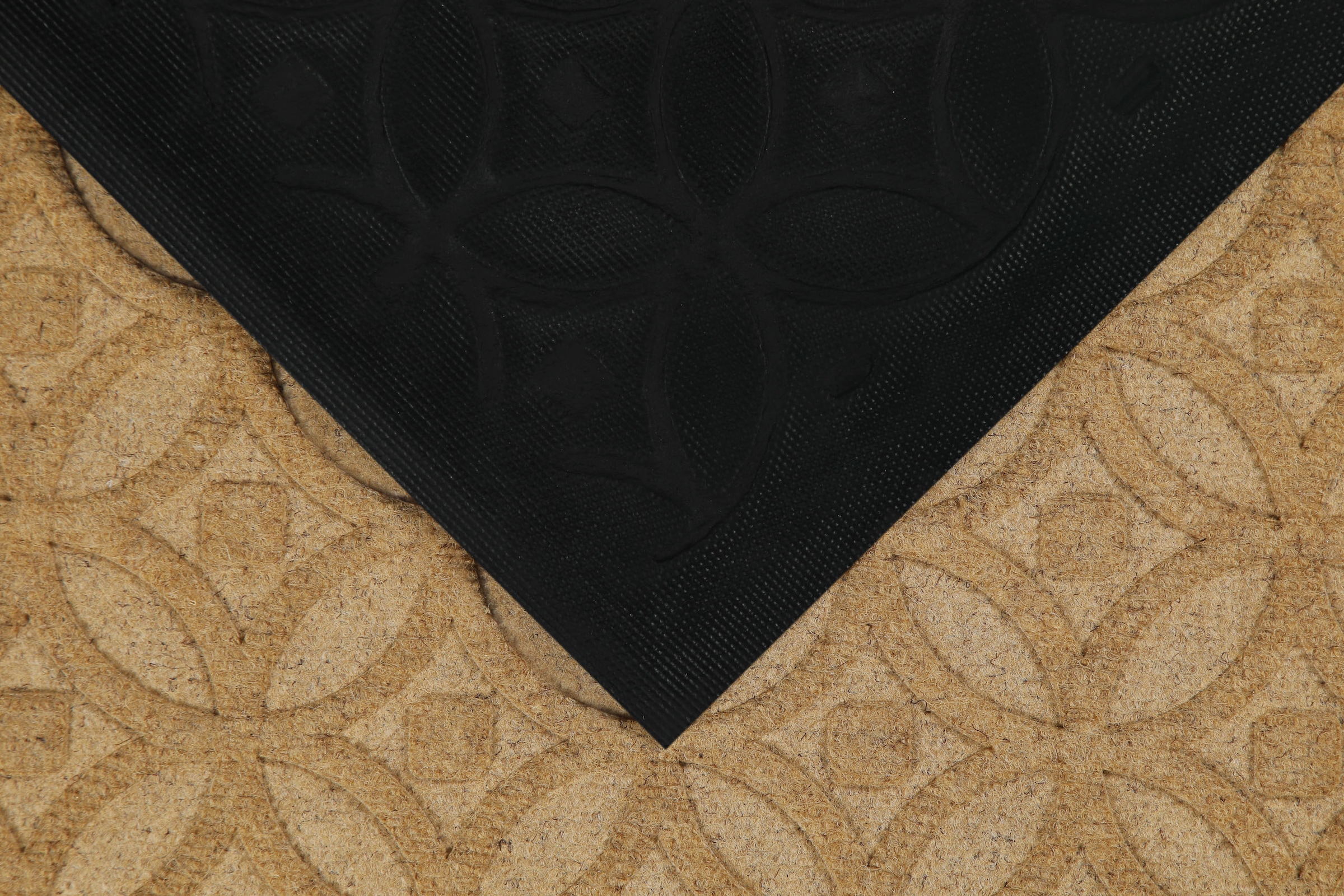 Wecon home Fussmatte »Midnight Mosaic« rechteckig 4 mm Höhe pflegeleicht, rutschfest, Ornamente, Innen & Aussen, Schmutzfangmatte