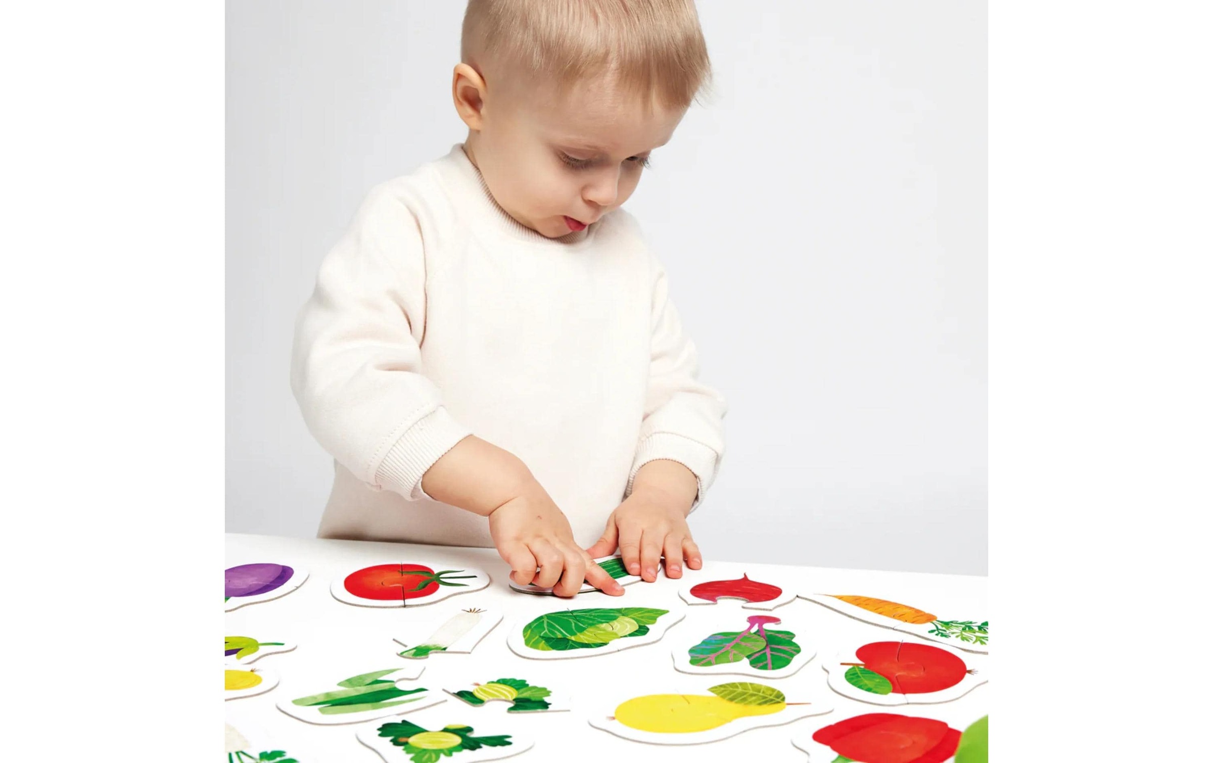   Puzzle »Banana Panda My First Fruits & Veggies Pappe 38 Teile« Englisch, Multilingual