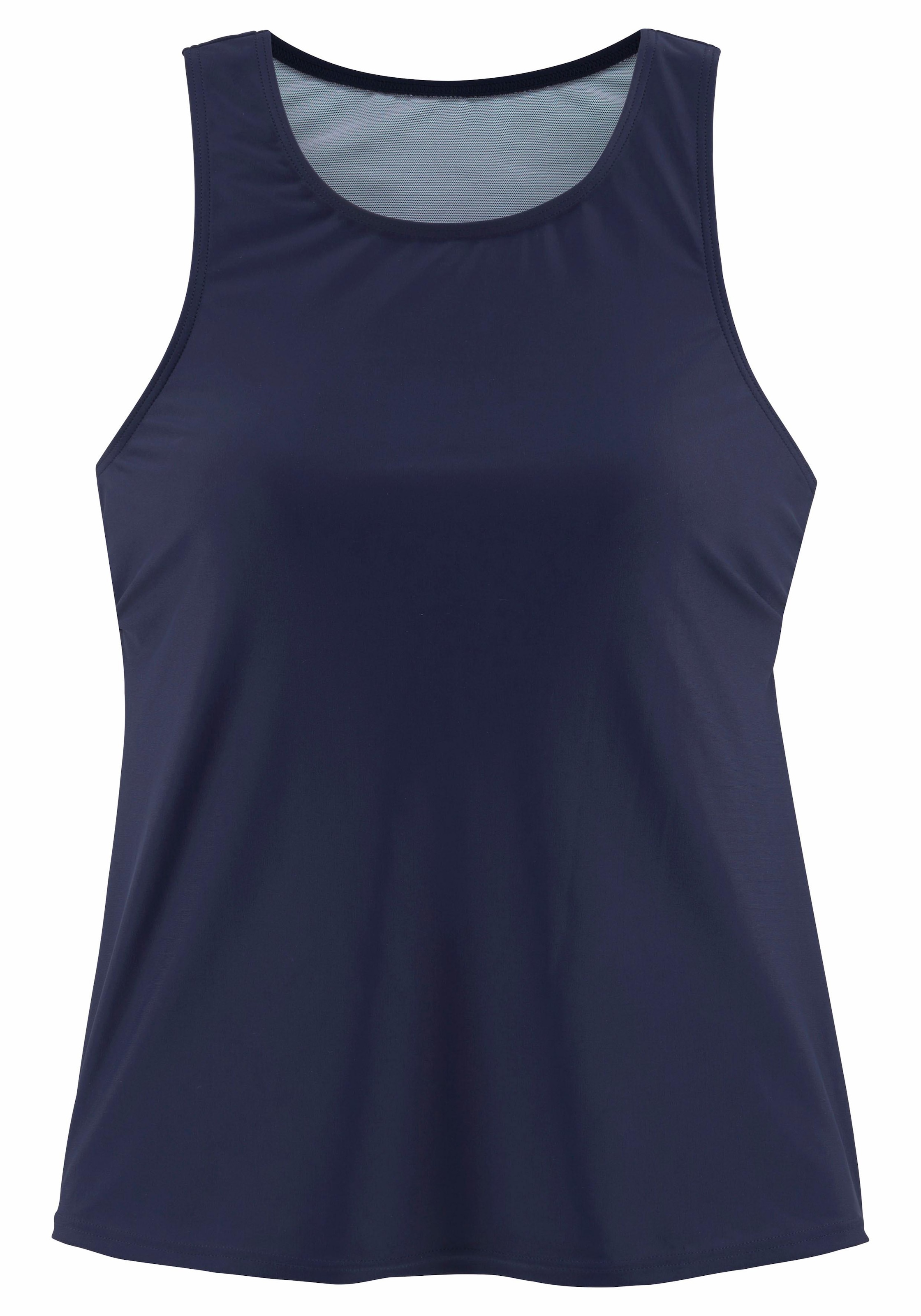 LASCANA T-shirt de bain avec bande élastique sous la poitrine