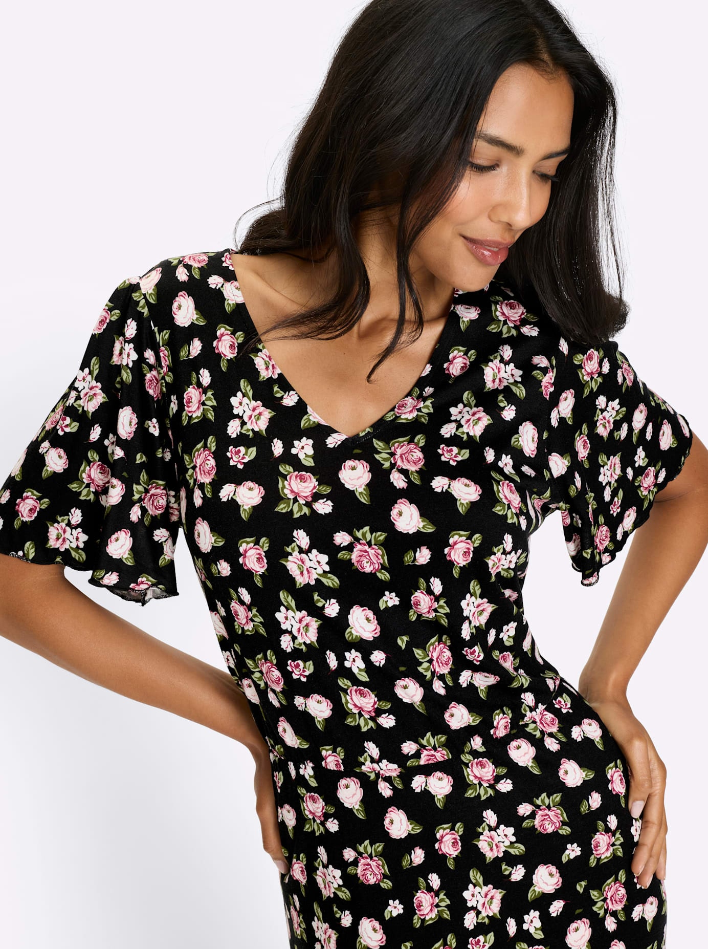 Classic Basics Robe imprimée »Jersey-Kleid«