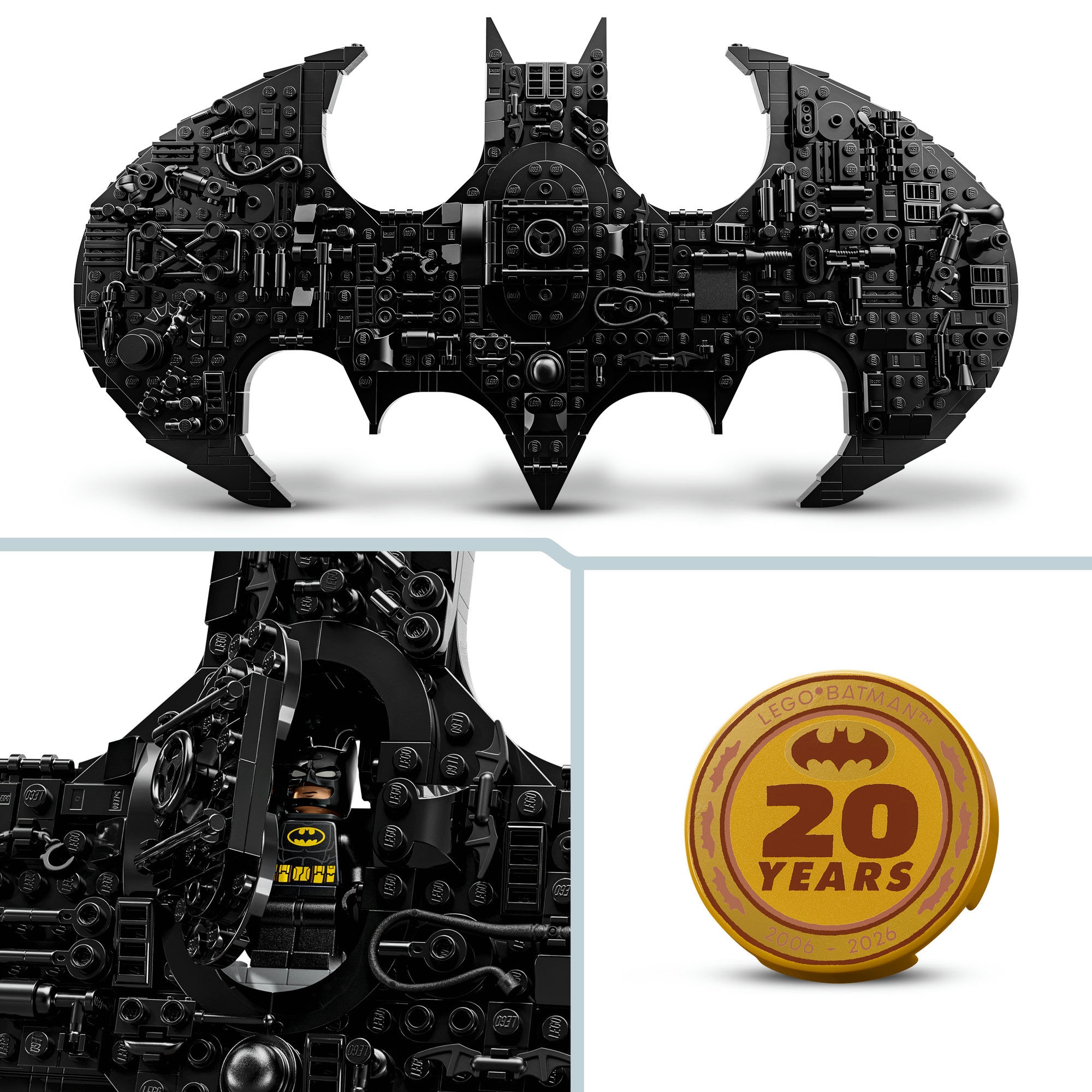 LEGO® Pions de construction »Batman Logo (76330), LEGO Super Heroes«