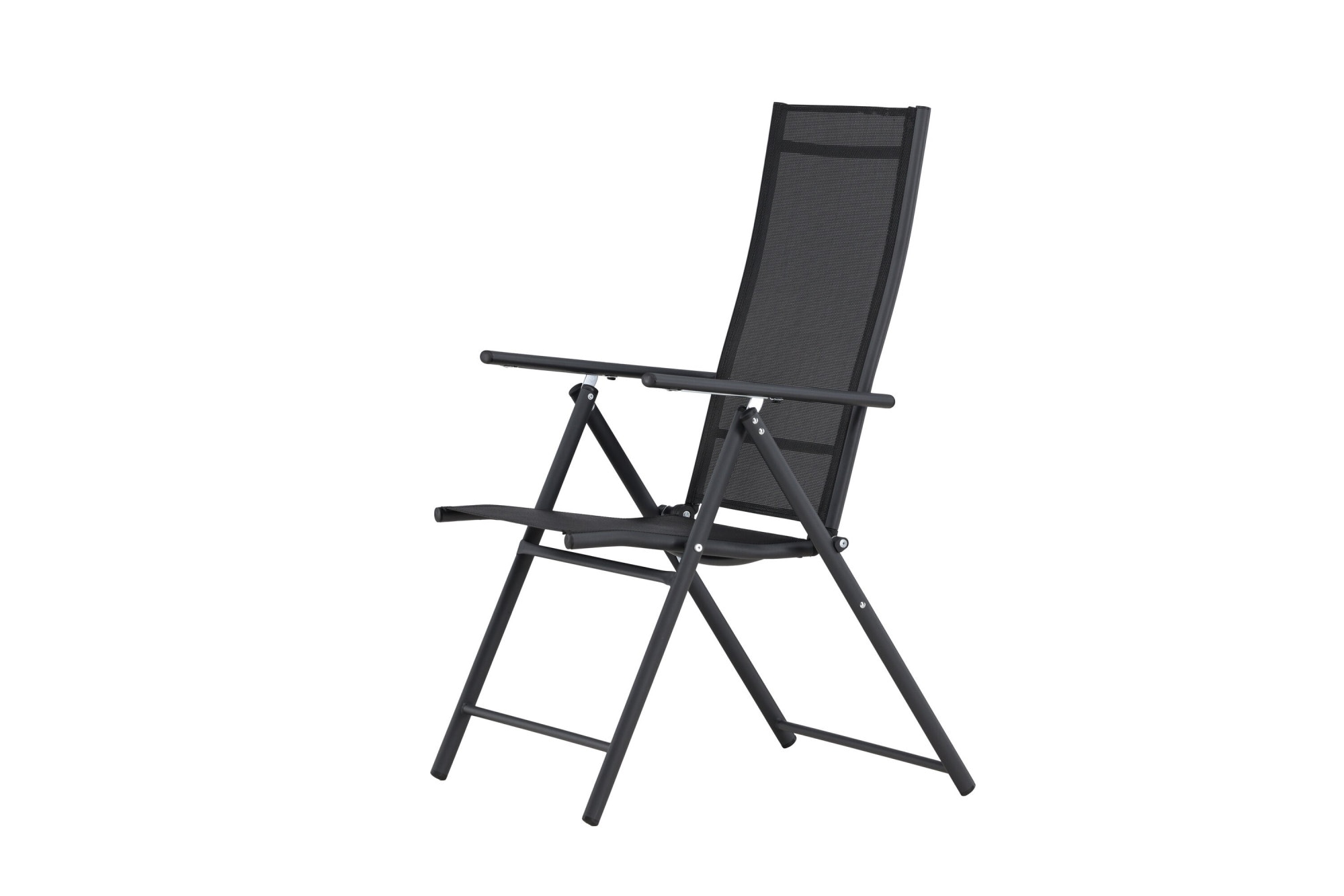 Venture Home Chaise de jardin »Levanzo, 2er-Set Gartenstühle klappbar, belastbar bis 110 kg« () Stuhlset, Stahlrahmen, Textilene-Sitz, klappbar, verstellbare Lehne