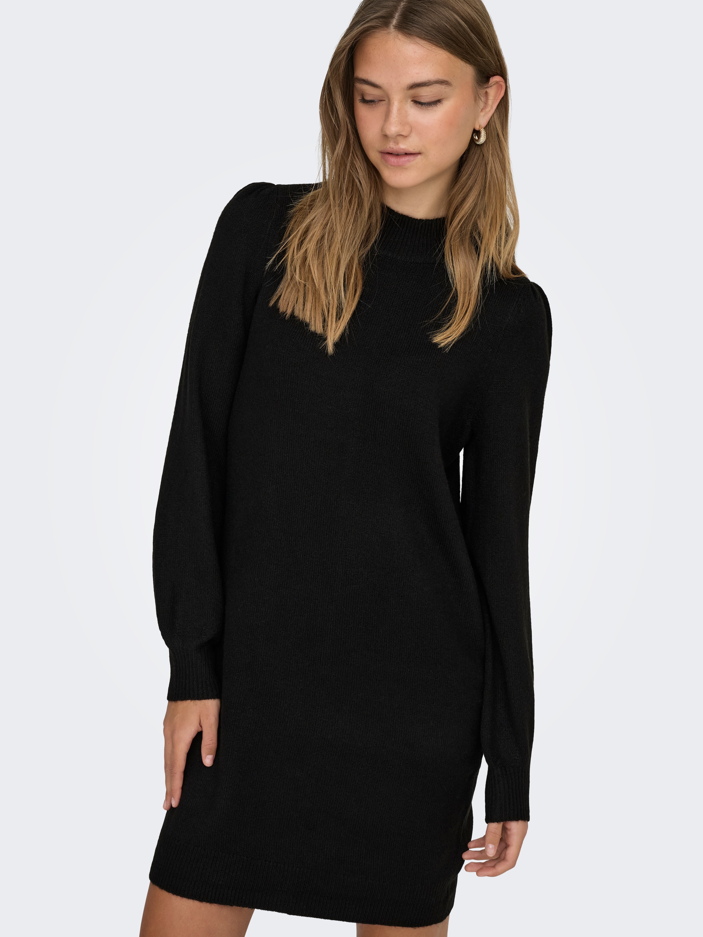 JDY Strickkleid »JDYRUE LIFE L/S HIGH NECK DRESS KNT NOOS«