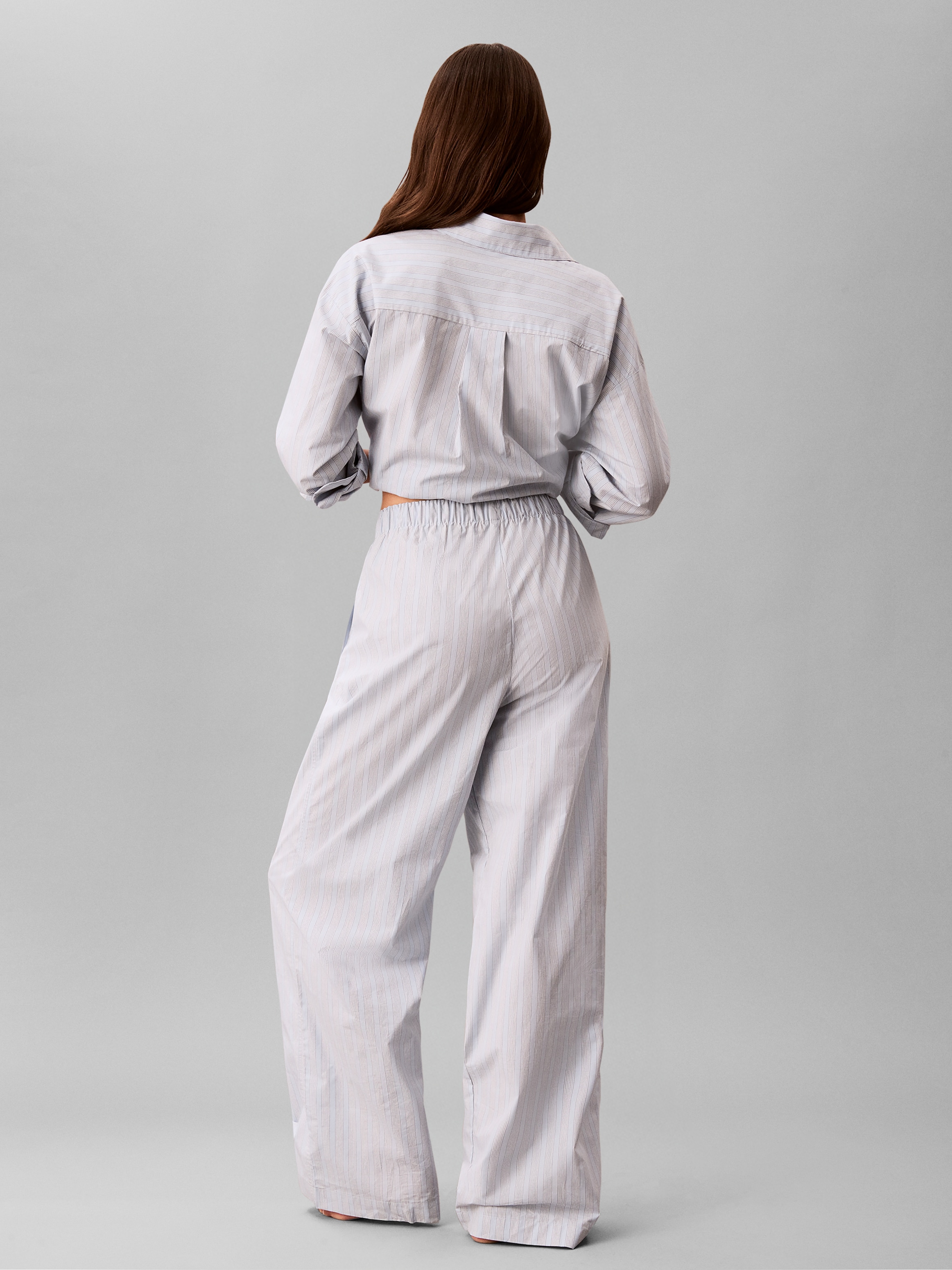 Calvin Klein Underwear Pantalon de pyjama »COVERED WB POPLIN PANT«  en popeline de coton