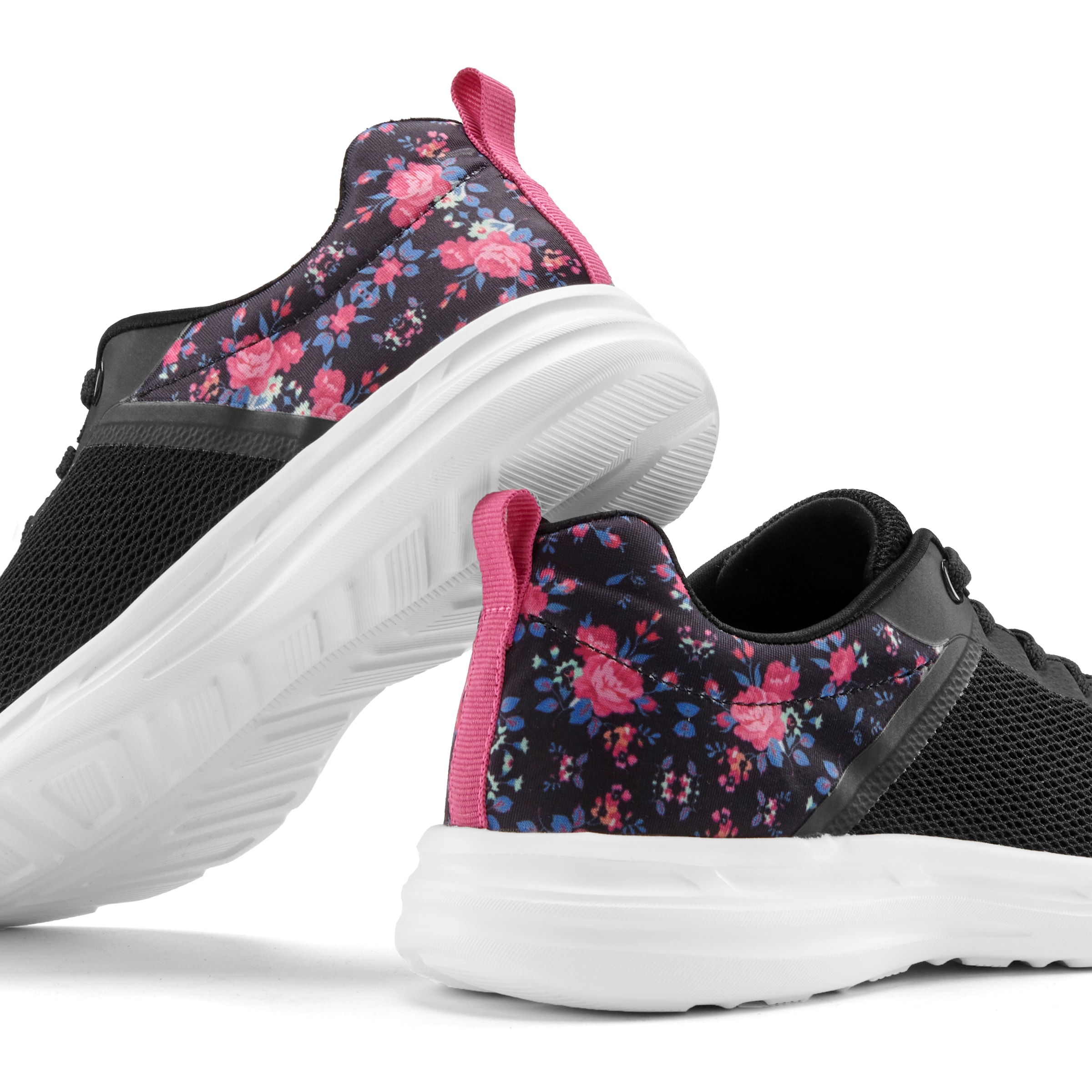LASCANA Sneakers »Freizeitschuh, Halbschuh,«  mit Blumen-Print VEGAN
