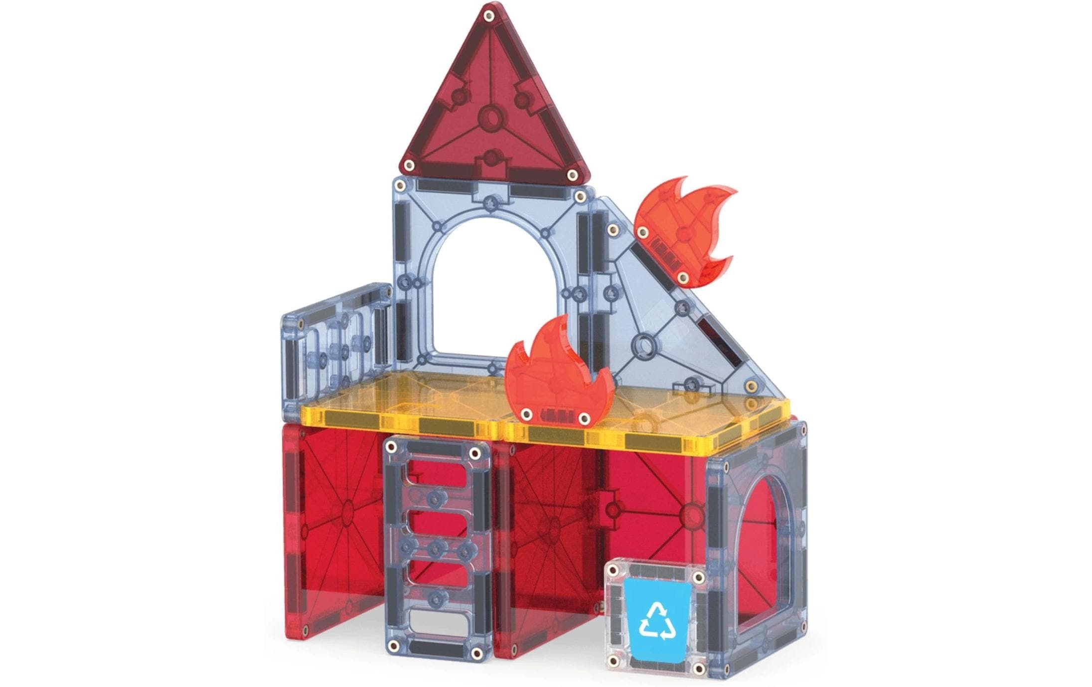   Steinbaukasten »Magna-Tiles Fire Rescue 27 Teile«
