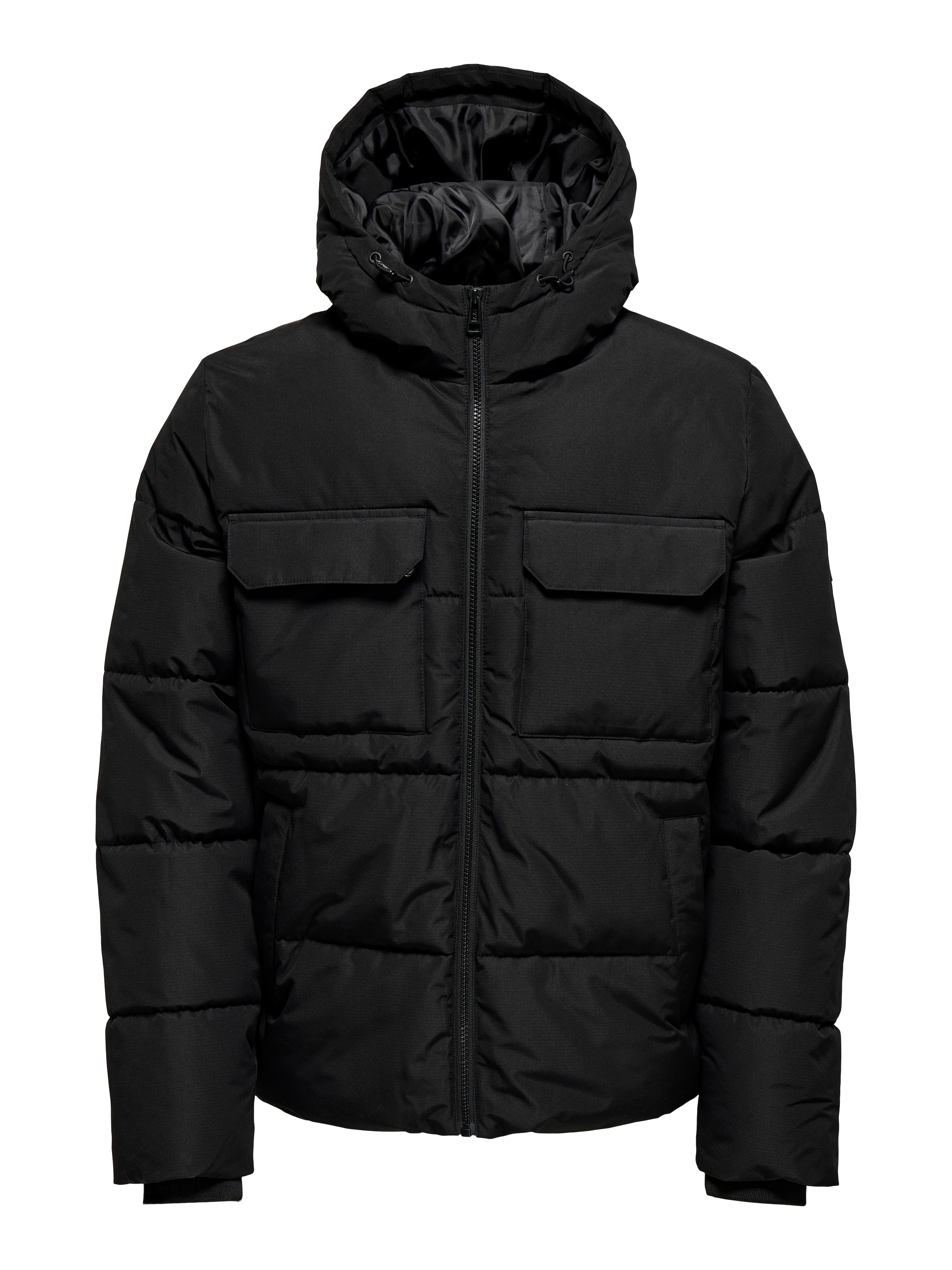 ONLY & SONS Steppjacke »ONSELIJAH PCKT. HOOD JACKET OTW NOOS« mit Kapuze