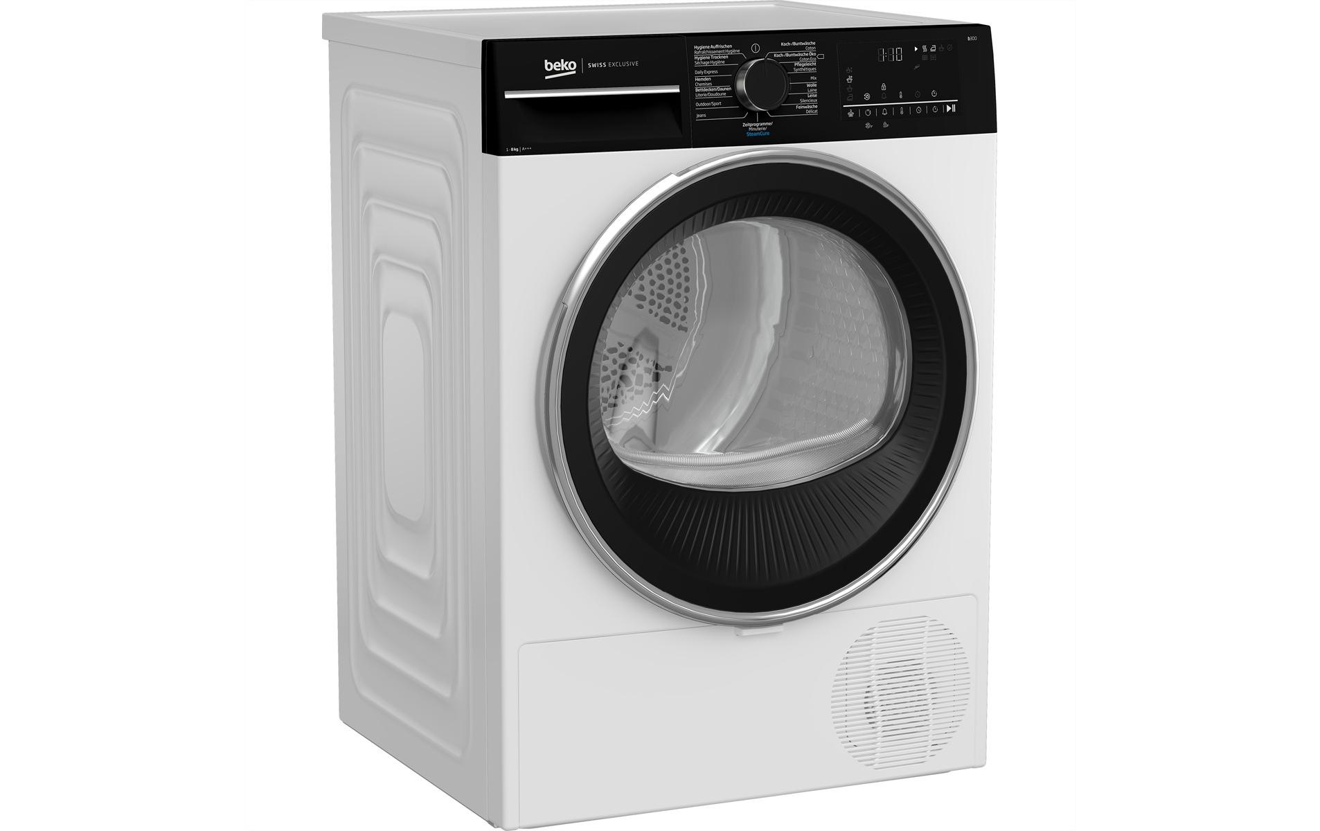 BEKO Lave-linge séchant »TR328 Rechts« 63 dB(A) éclairage intérieur, programme horaire