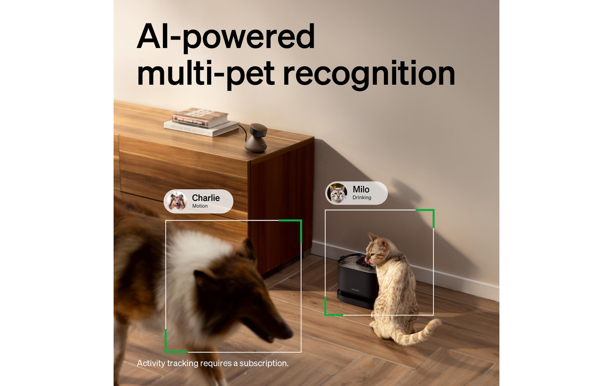   Überwachungskamera »Petlibro Scout Smart AI Camera mit App«