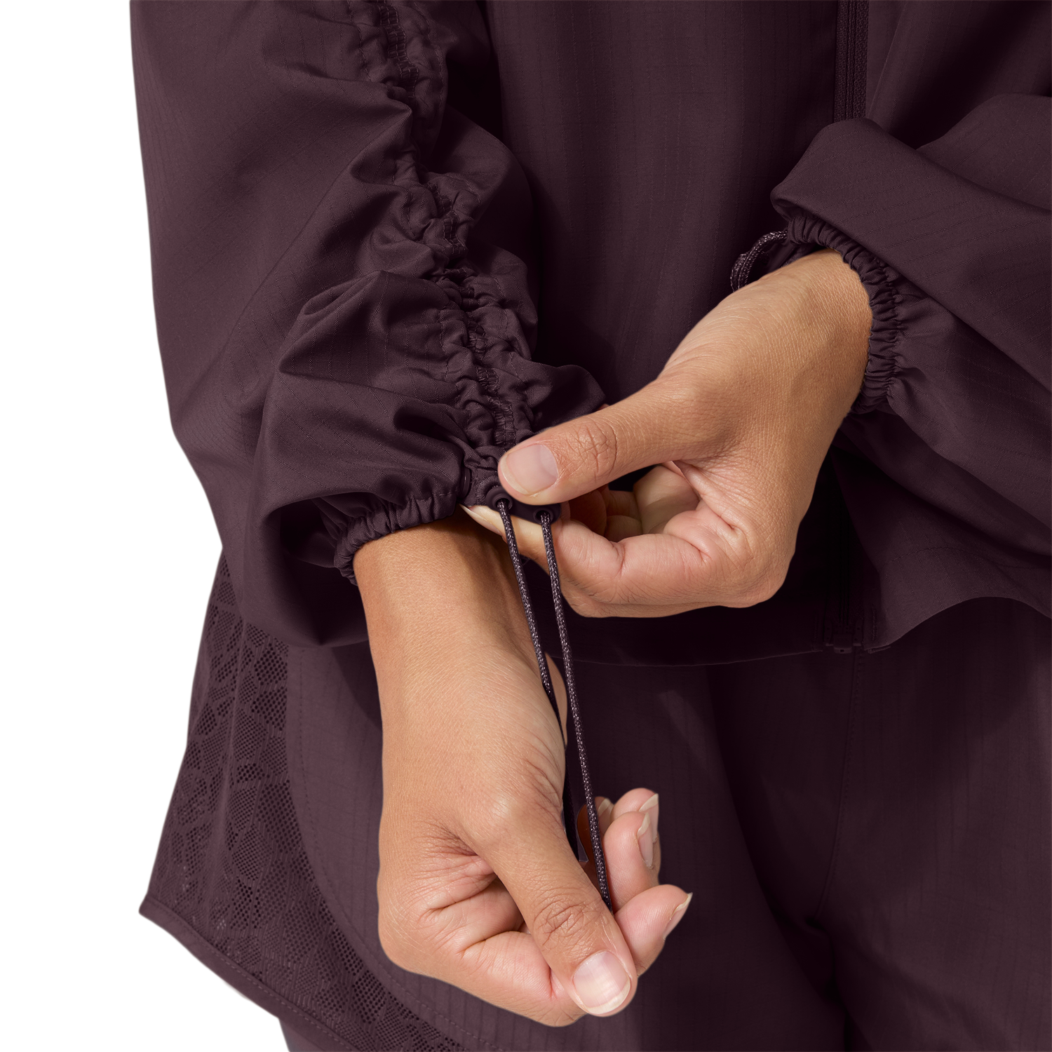 Asics Veste de course à pied Technologie ACTIBREEZE™, déperlante, respirante