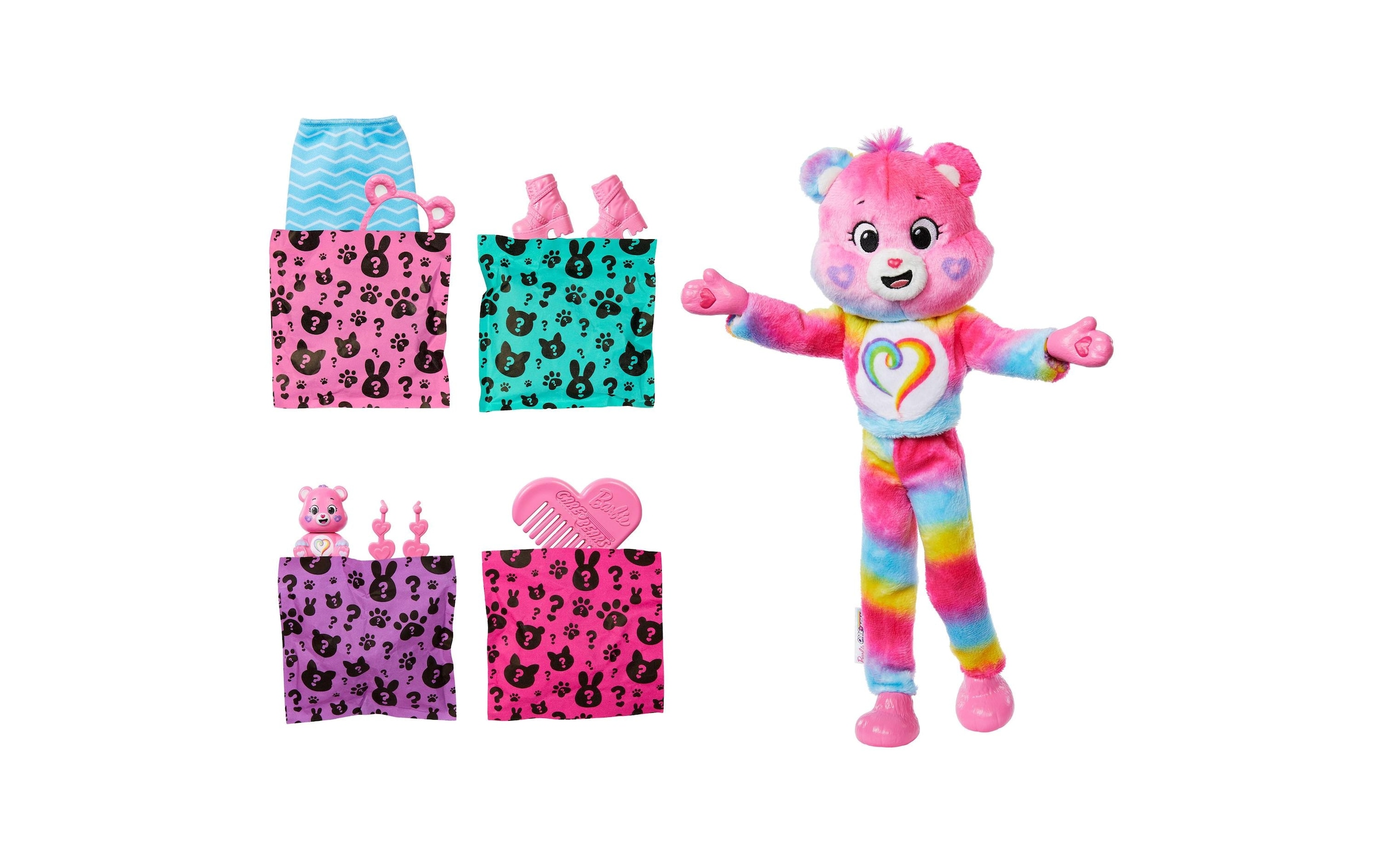 Barbie Anziehpuppe »Cutie Reveal x Care Bears Togetherness Bear assortiert«