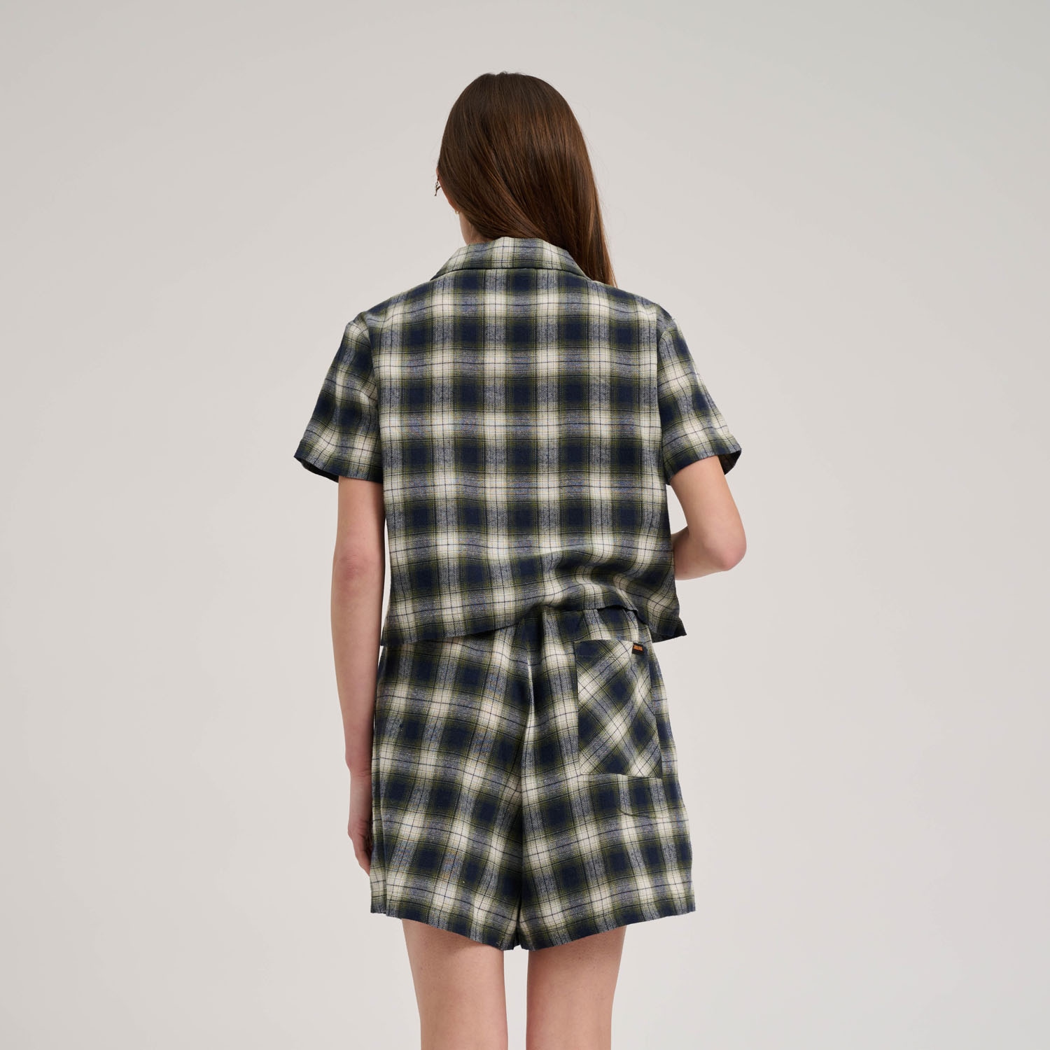 Santa Cruz T-Shirt »CLASSIC CHECK CROP SHIRT«