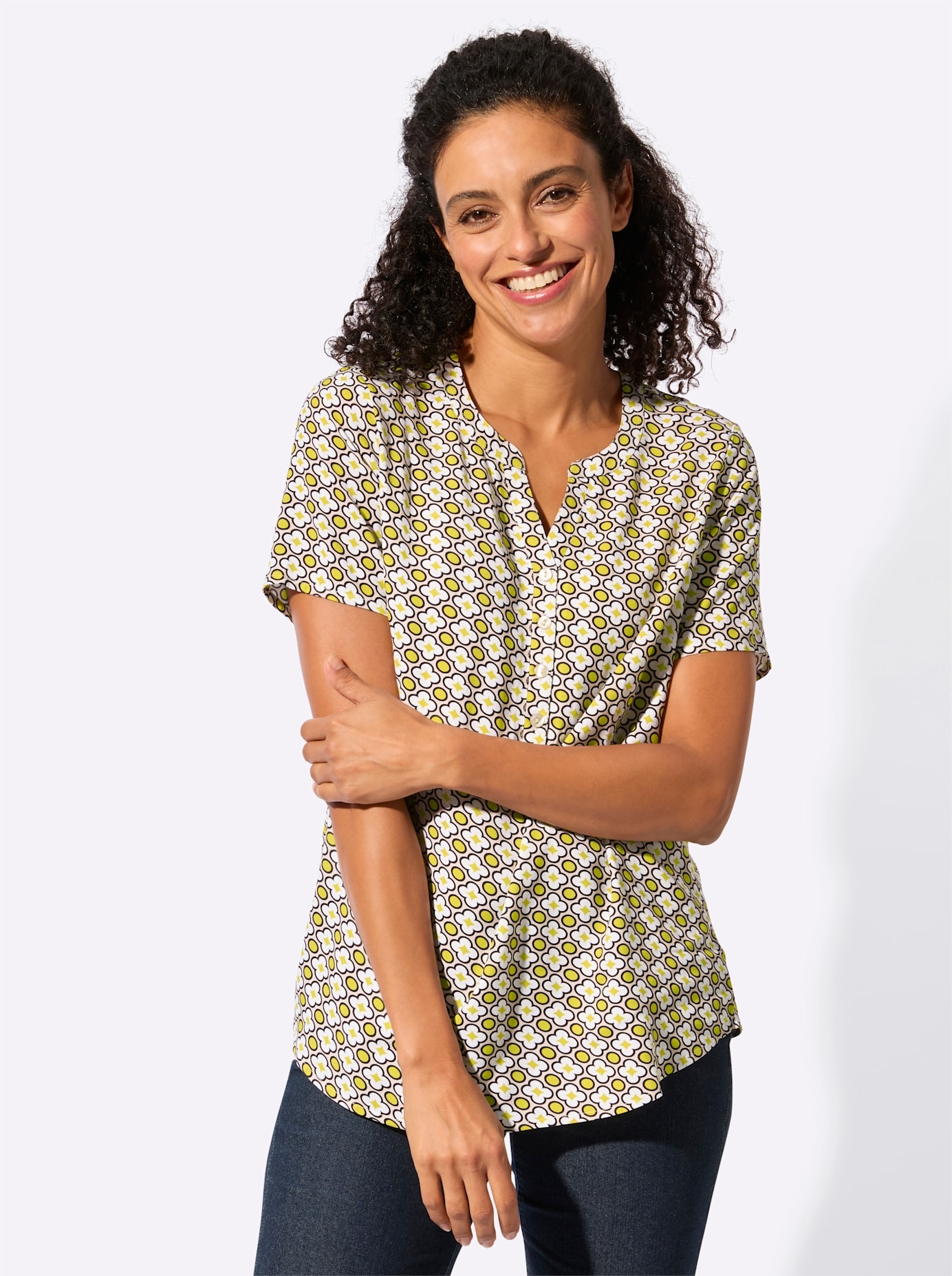 Inspirationen Kurzarmbluse