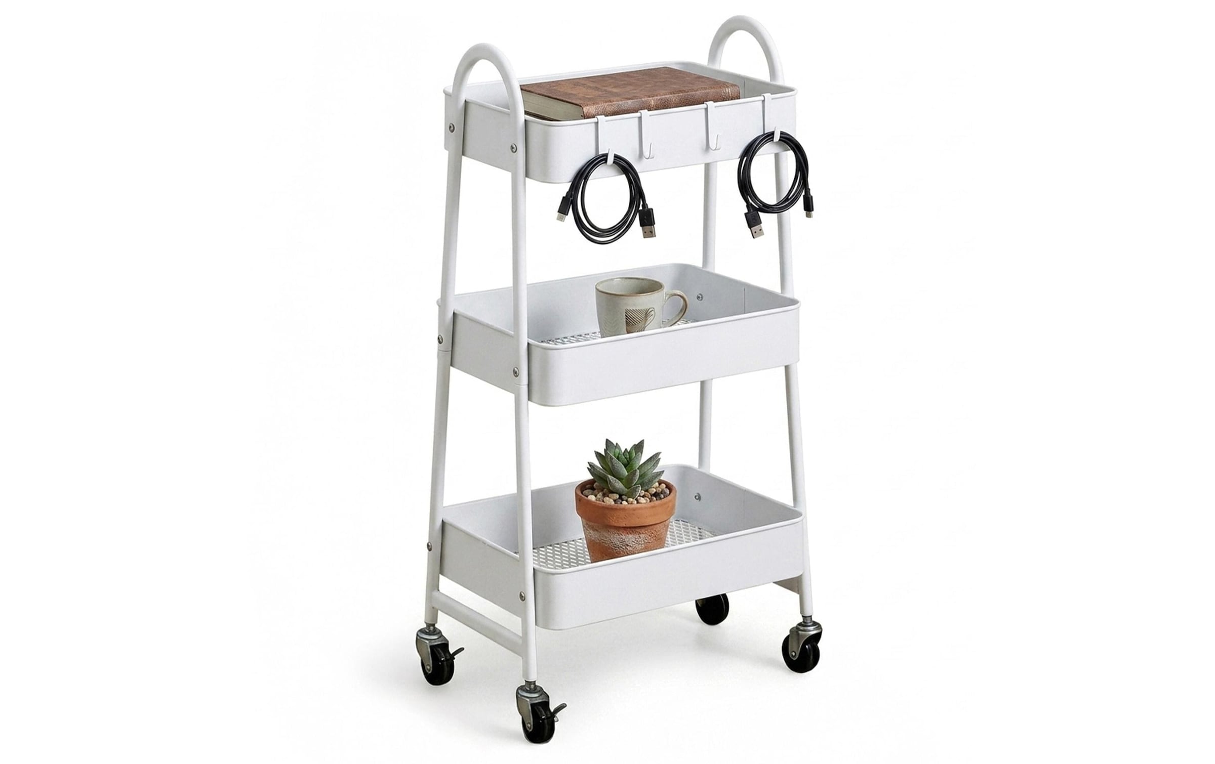 relaxdays Chariot de cuisine »44 x 80 x 32 cm«