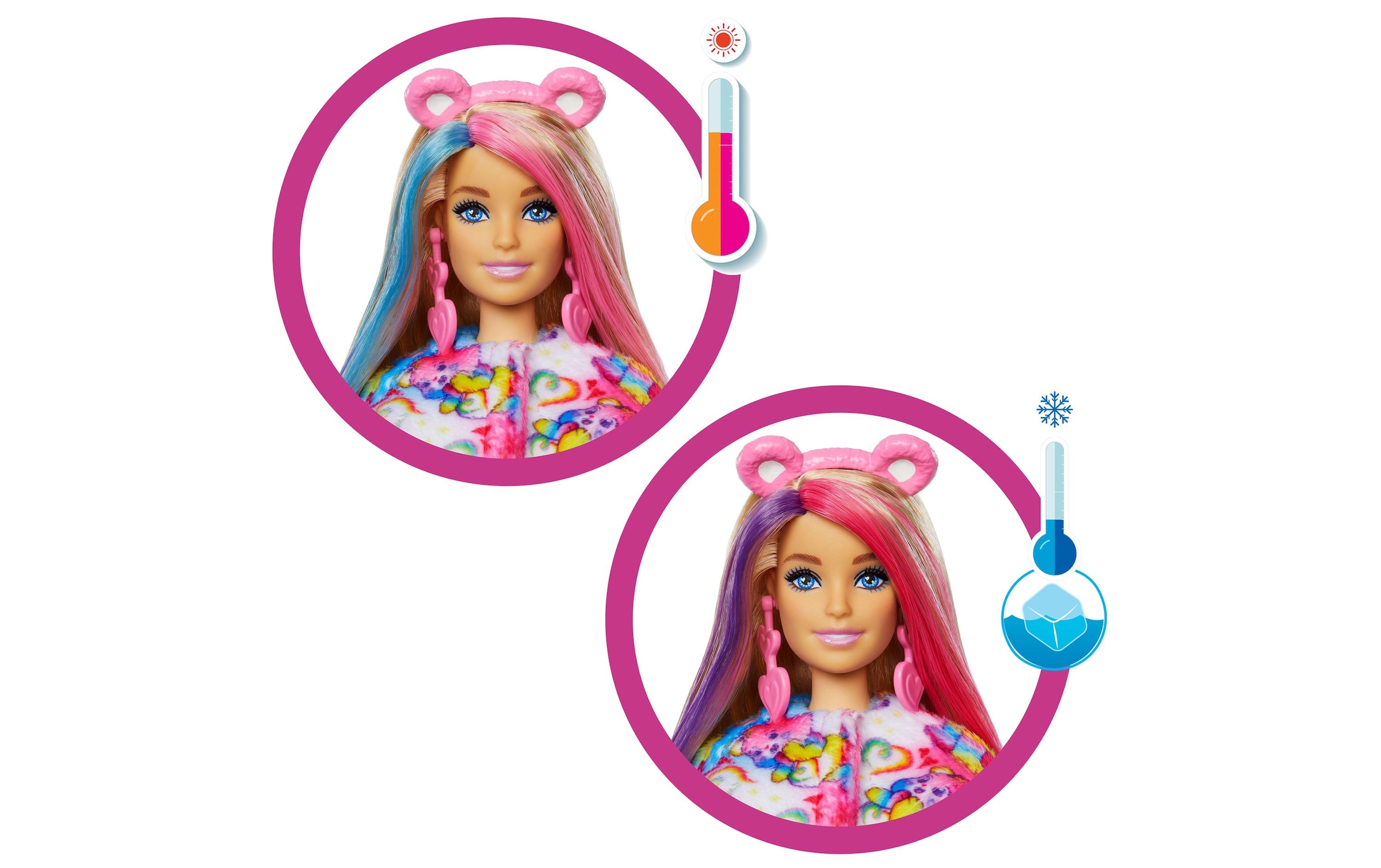 Barbie Anziehpuppe »Cutie Reveal x Care Bears Togetherness Bear assortiert«