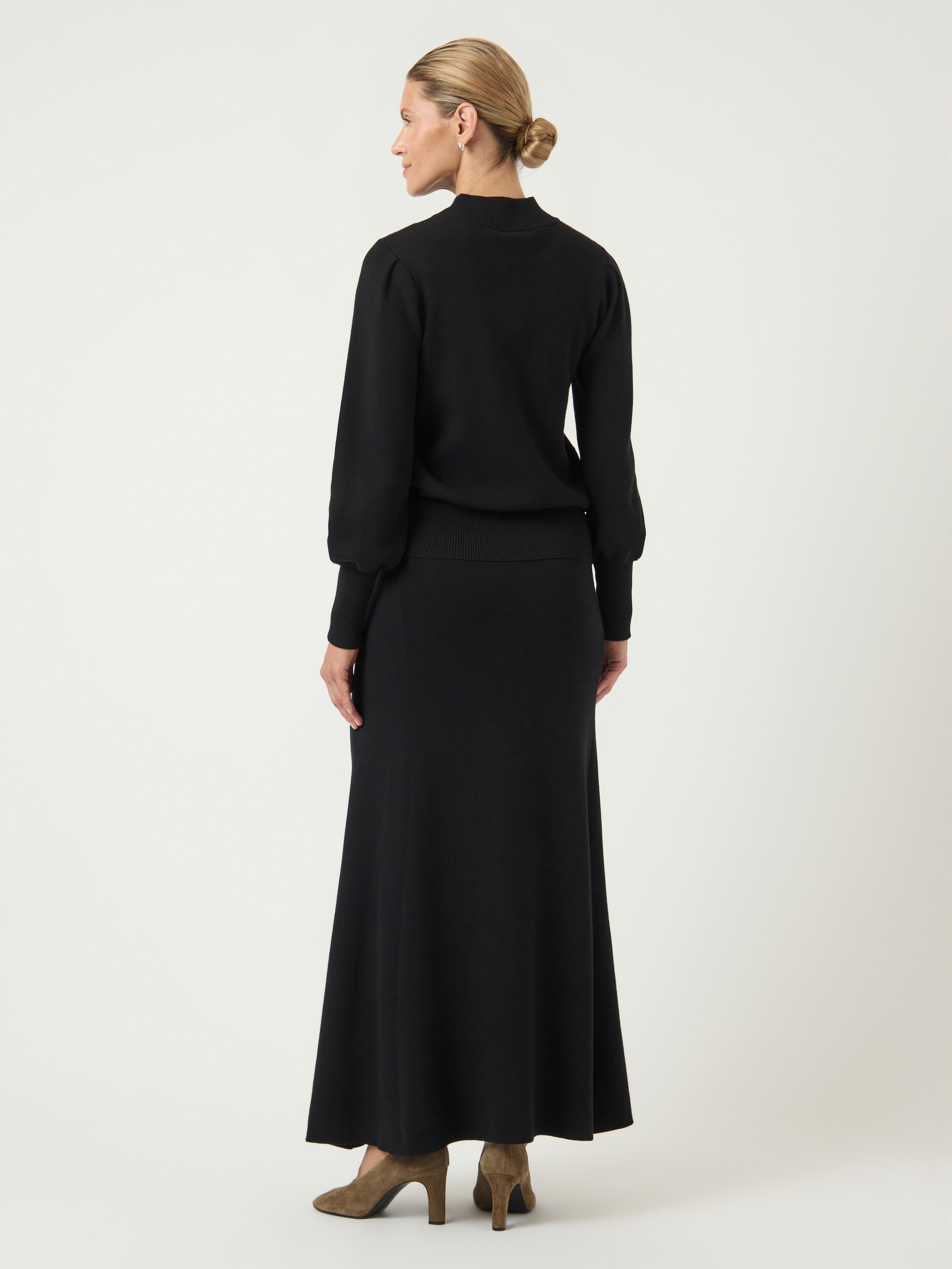 Y.A.S Jupe en tricot »YASFONNY HW ANKLE KNIT SKIRT S. NOOS«