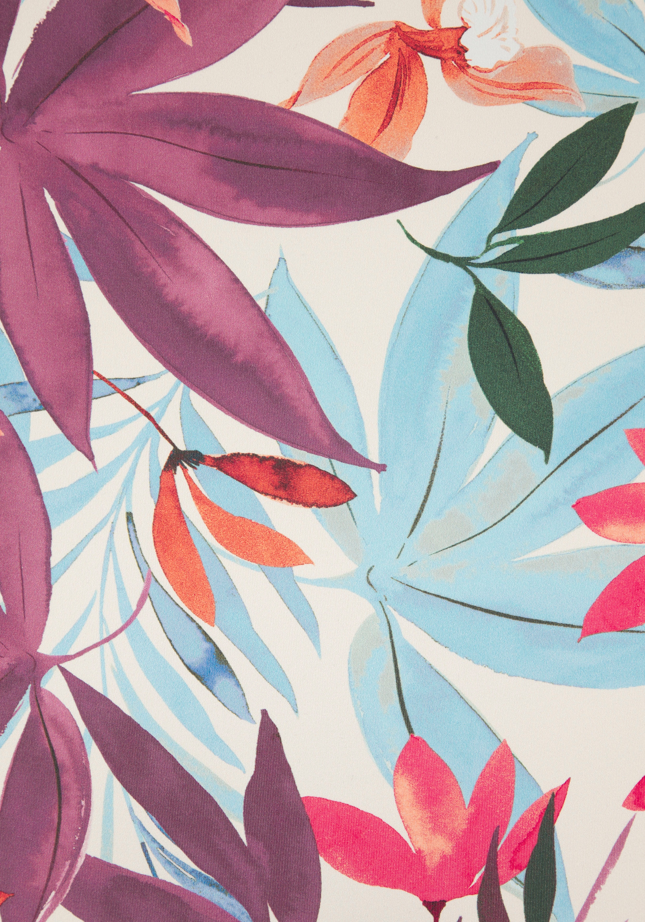 LASCANA Maillot de bain »Imani« mit sommerlichem Blätterprint