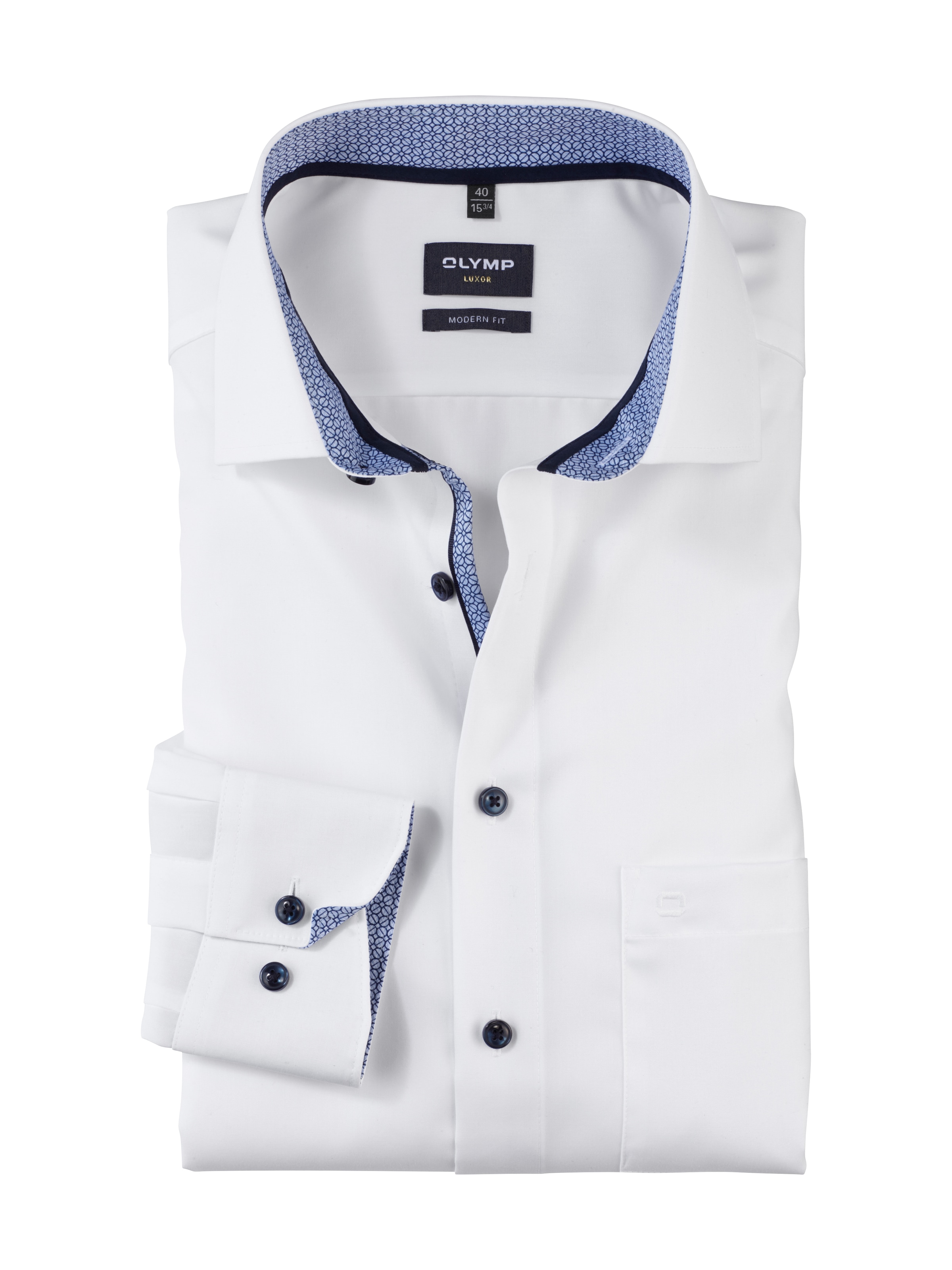 OLYMP Businesshemd »Luxor modern fit« mit extra langen Ärmeln