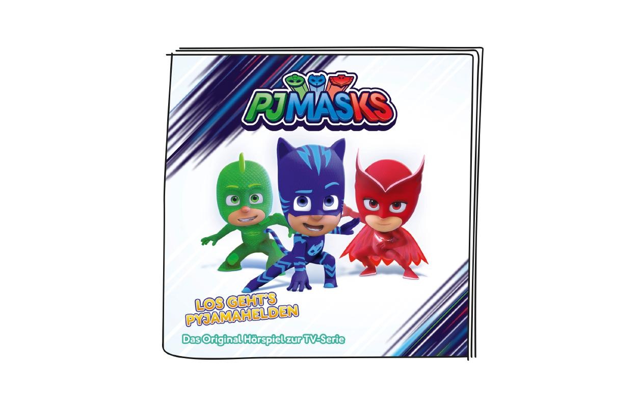 tonies Personnage de feuilleton audio »PJ Masks – Los geht's Pyjamahelden«