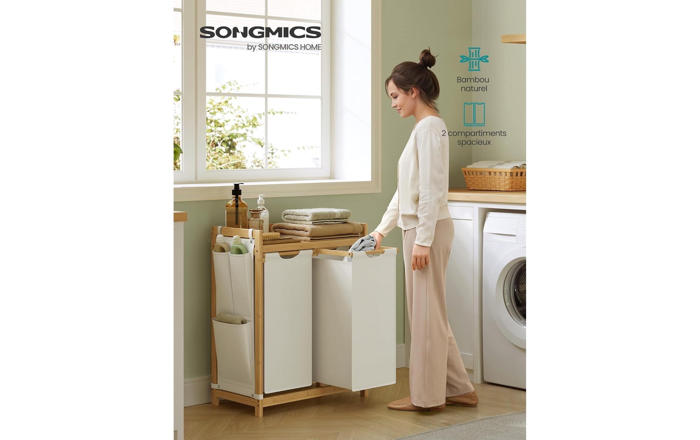 SONGMICS Panier à linge »100 l«