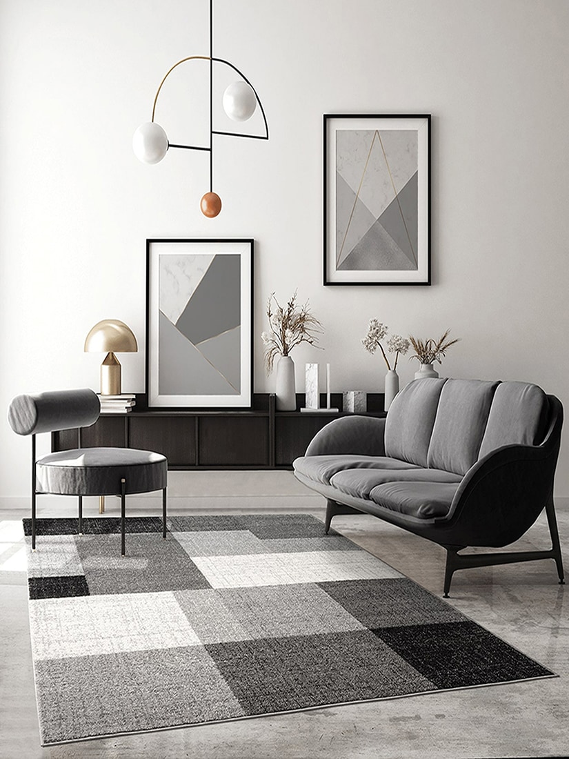 the carpet Teppich »Pearl« rechteckig 11 mm Höhe moderner dichter Wohnzimmer Teppich Konturenschnitt