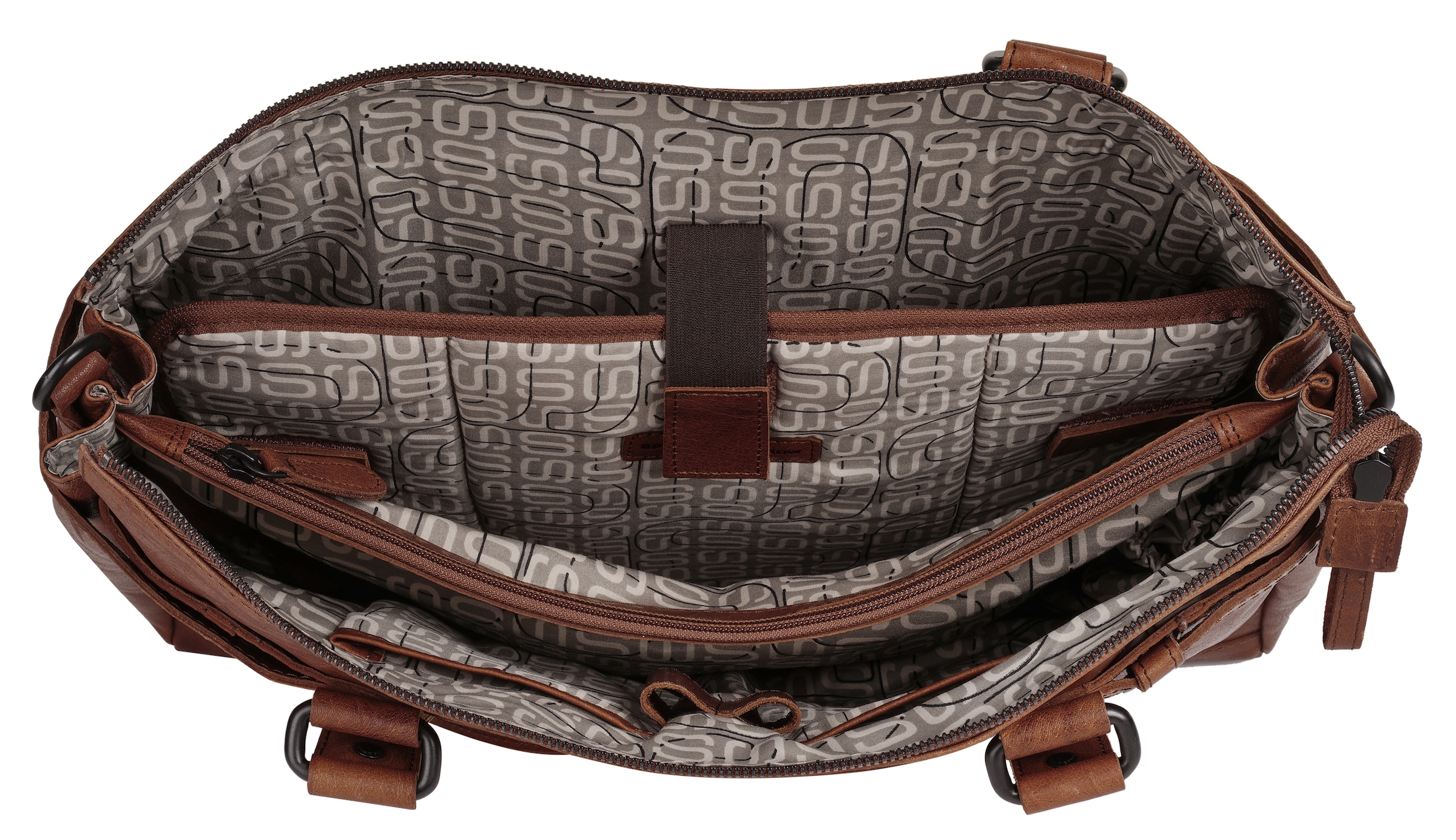 Spikes & Sparrow Shopper echt Leder