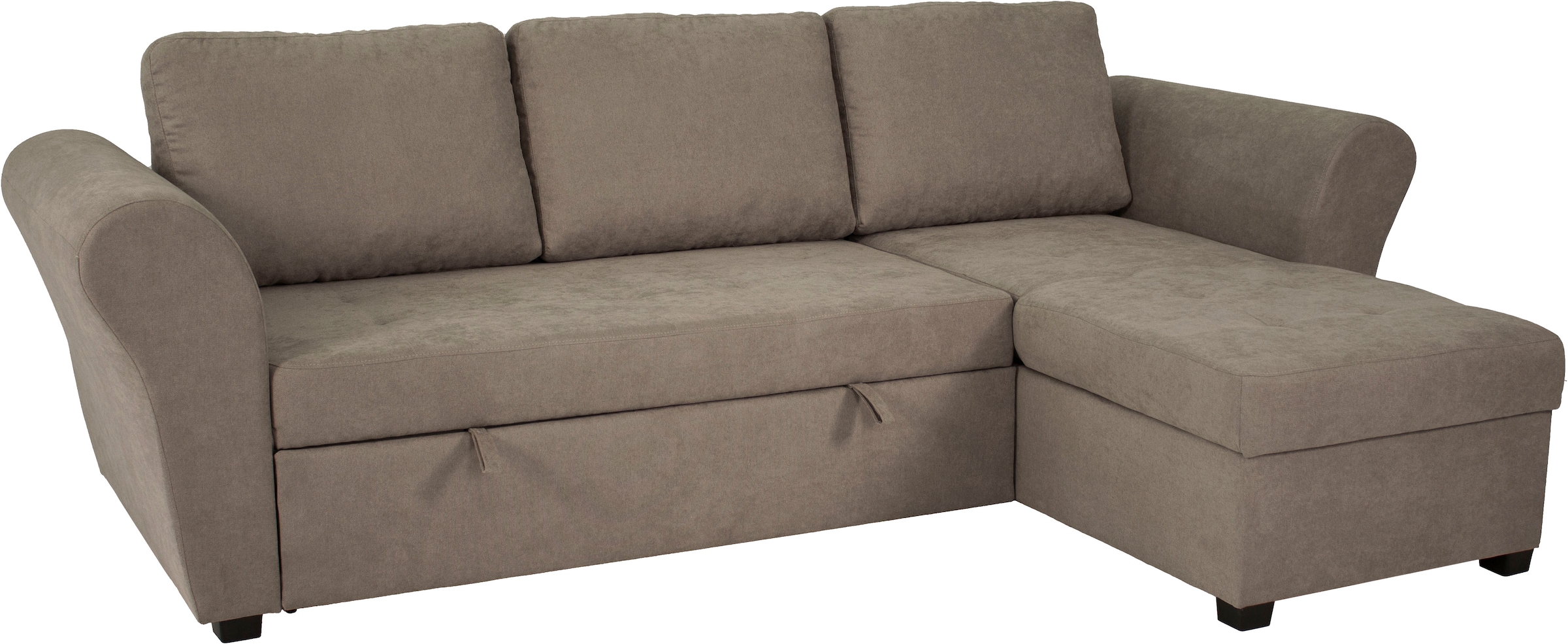 Trends by HG Canapé d'angle »Lasse L-Form, B: 259 cm« mit Bettfunktion & Bettkasten