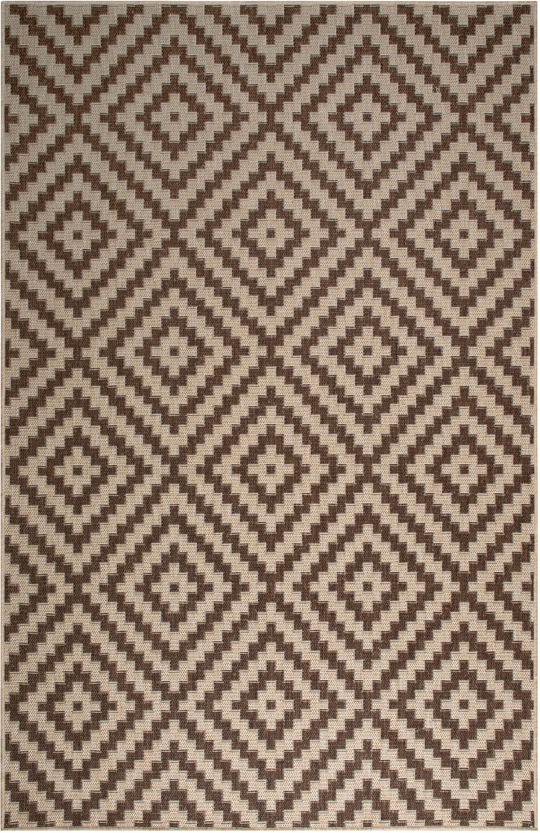 my home Teppich »Cordoba auch als Läufer erhältlich« rechteckig 3 mm Höhe In- und Outdoor geeignet, Sisal-Optik, Wetterfest & UV-beständig, Boho