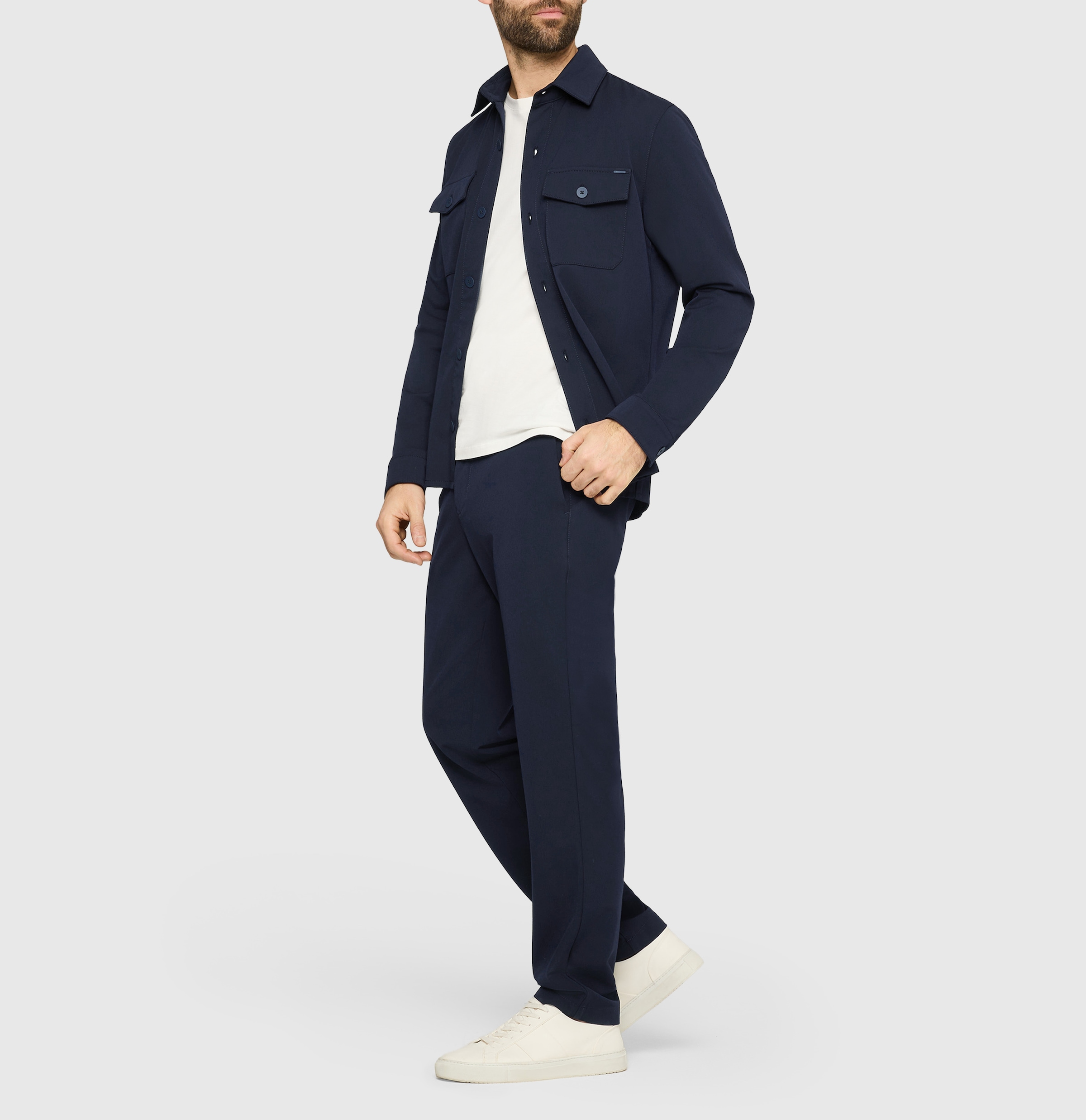 MAC Chemise d'extérieur »Overshirt« Over-Size- Look