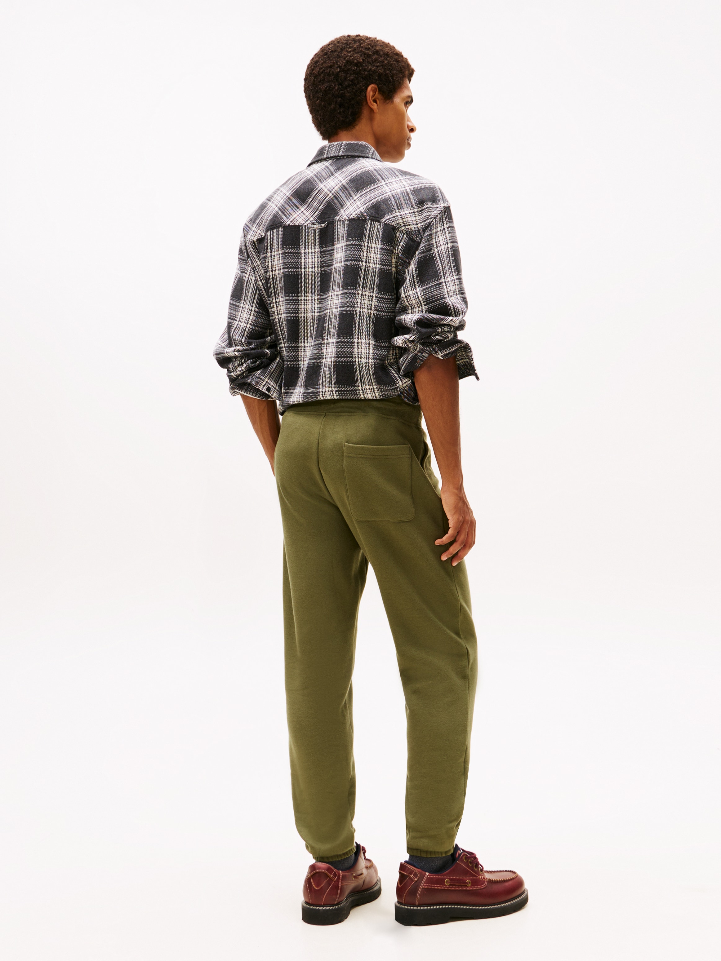 Tommy Jeans Pantalon sweat »TJM SLIM S FLAG SWEATPANT«  Mit Kordelzug