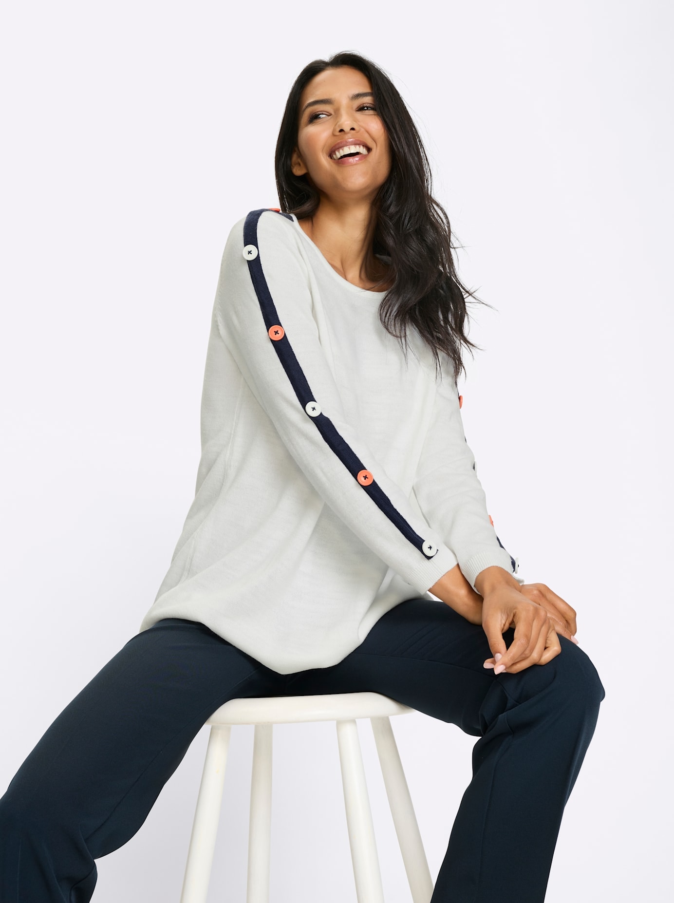 Classic Basics Pull long »Longpullover«