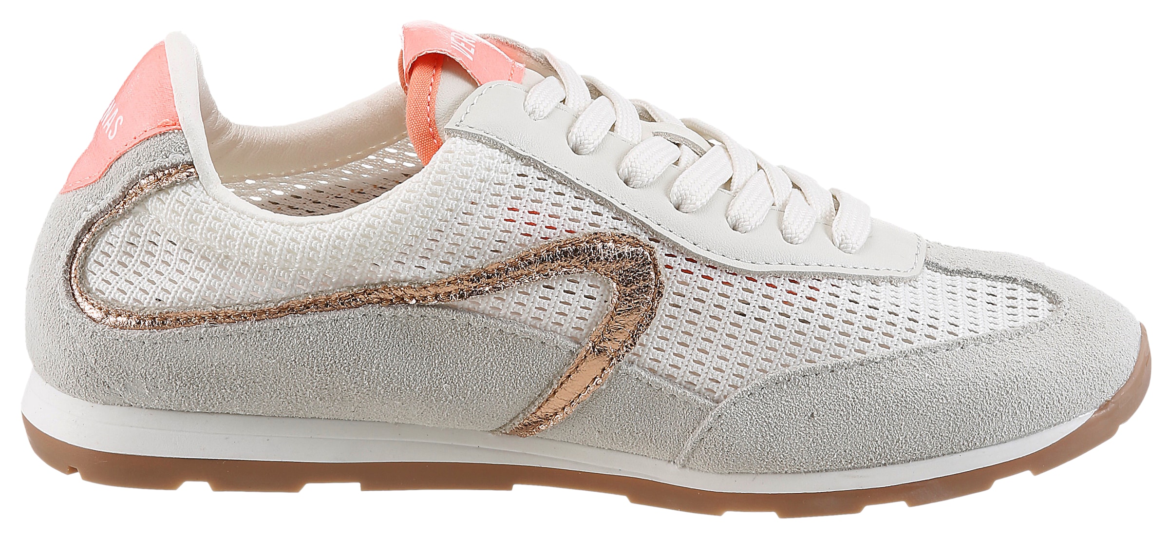 VERBENAS Baskets compensées »JAMAICA«  Sneakers rétro, chaussure basse, chaussure à lacets avec insert en mesh