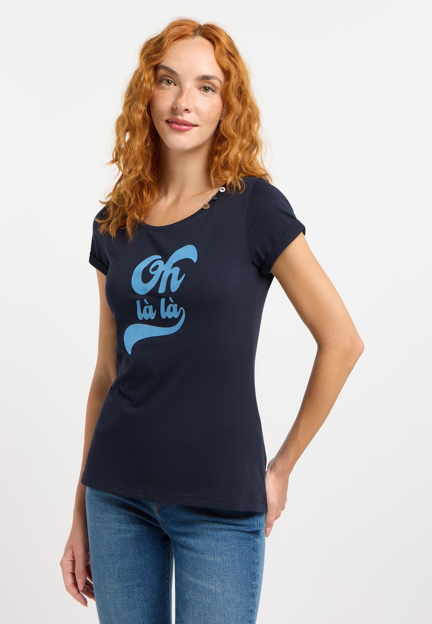 Ragwear T-shirt à manches courtes »FLLORAH PP GOTS«