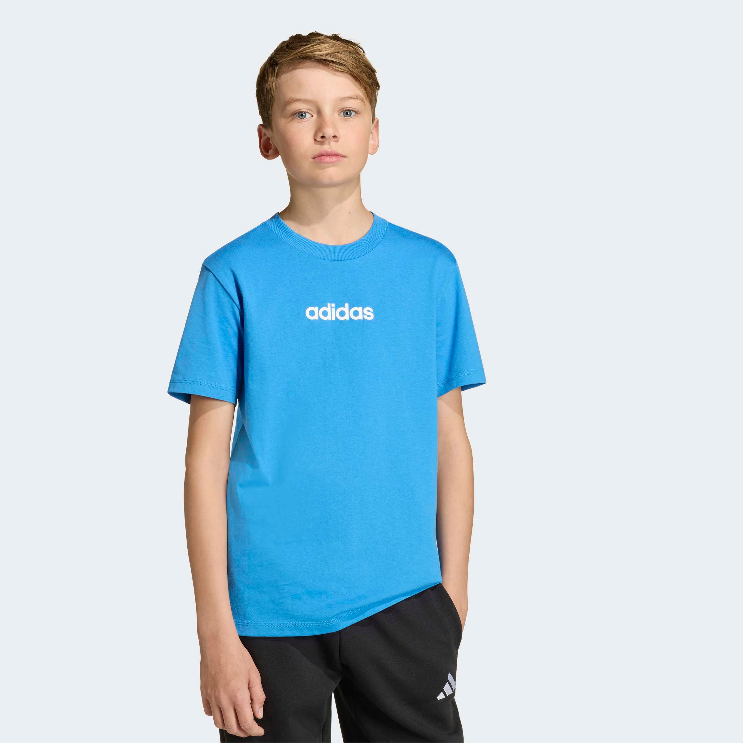 adidas Sportswear T-Shirt »ESSENTIALS KIDS« für Kinder, mit Rundhalsausschnitt, ohne Verschluss, aus Baumwolle