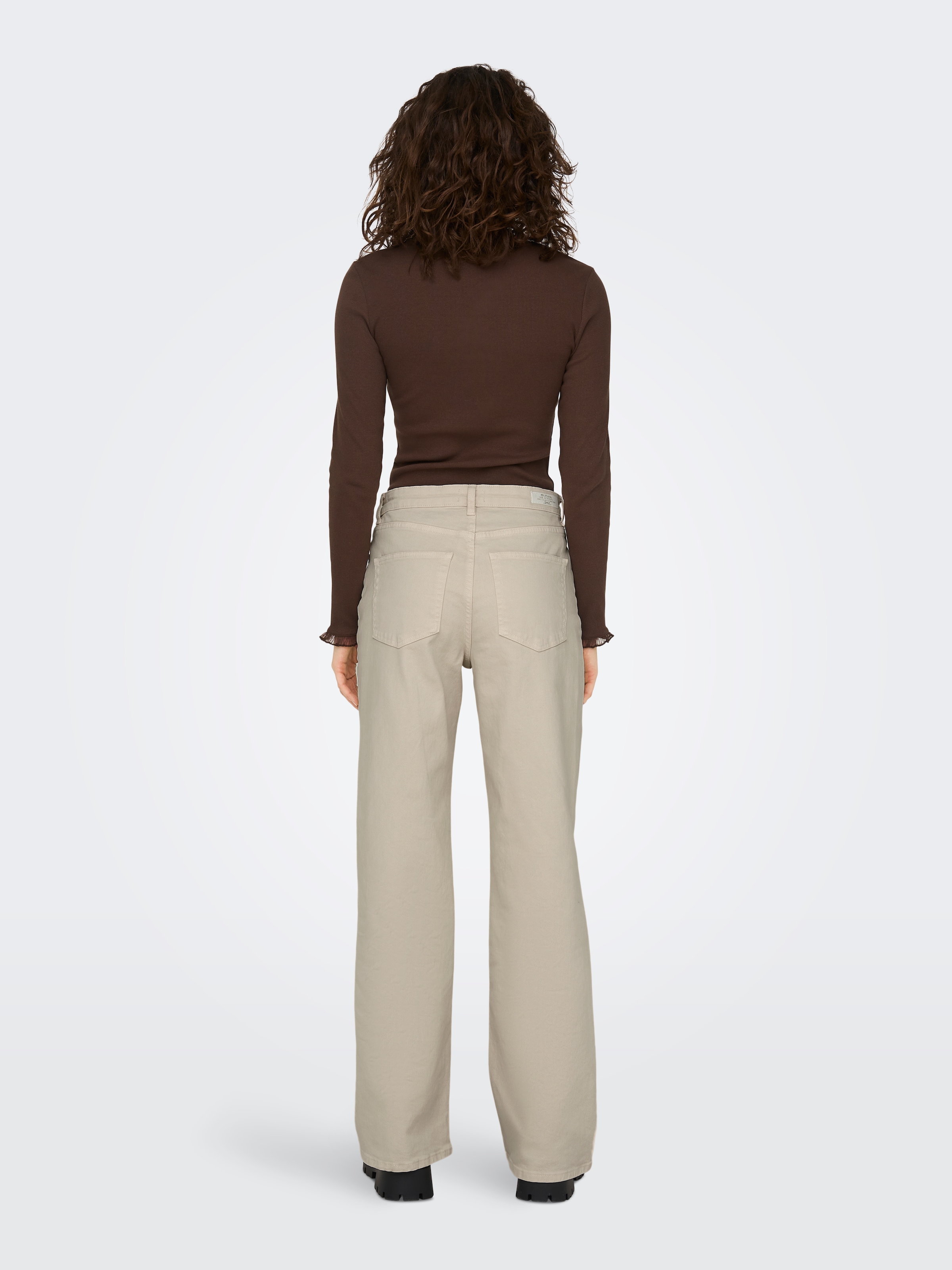 ONLY High-waist-Jeans »ONLJUICY HW WIDE LEG DNM REA NOOS«