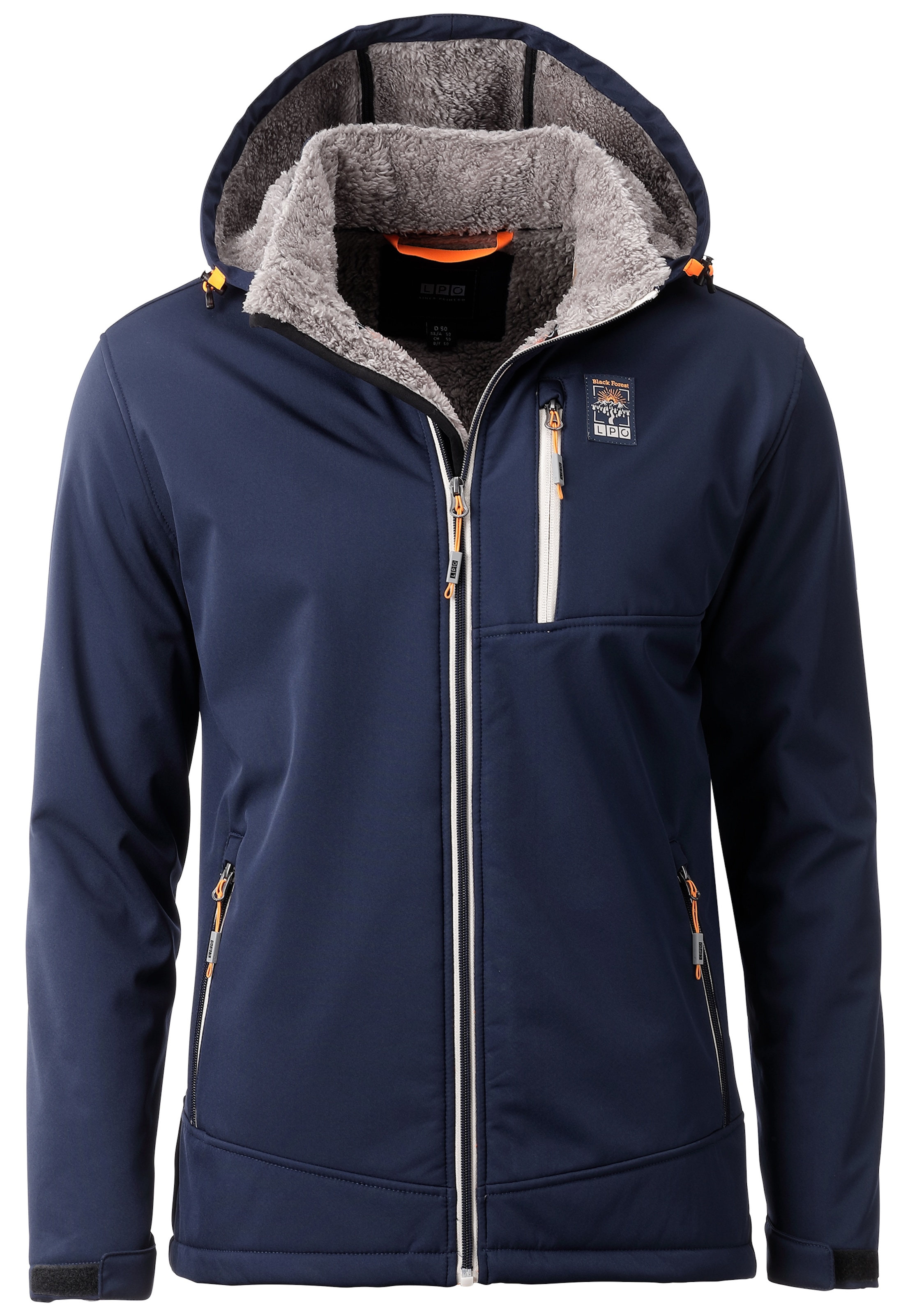 LPO Softshelljacke »Laron« mit Teddyfutter