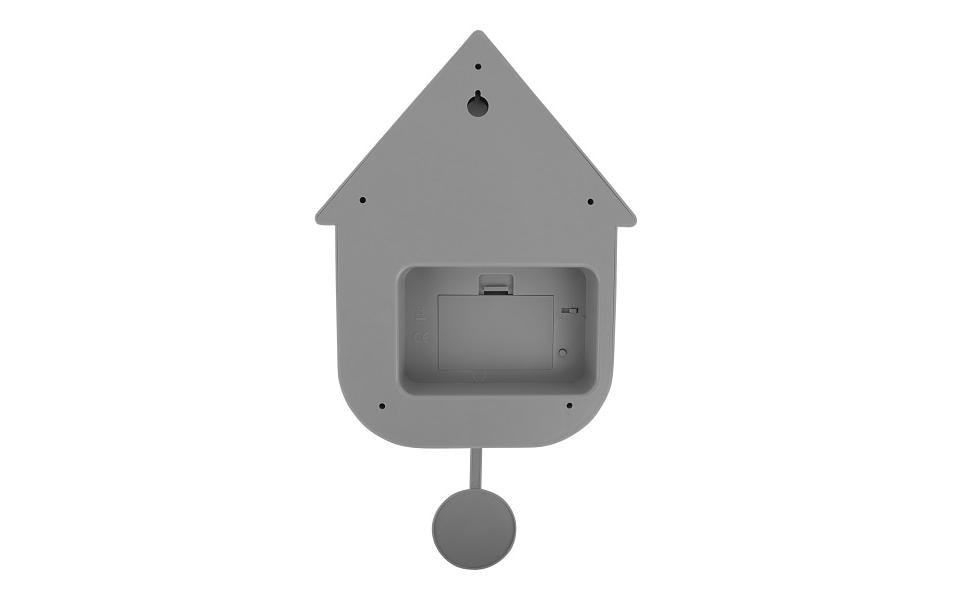 Karlsson Wanduhr »Wanduhr Kuckuck, Grau«