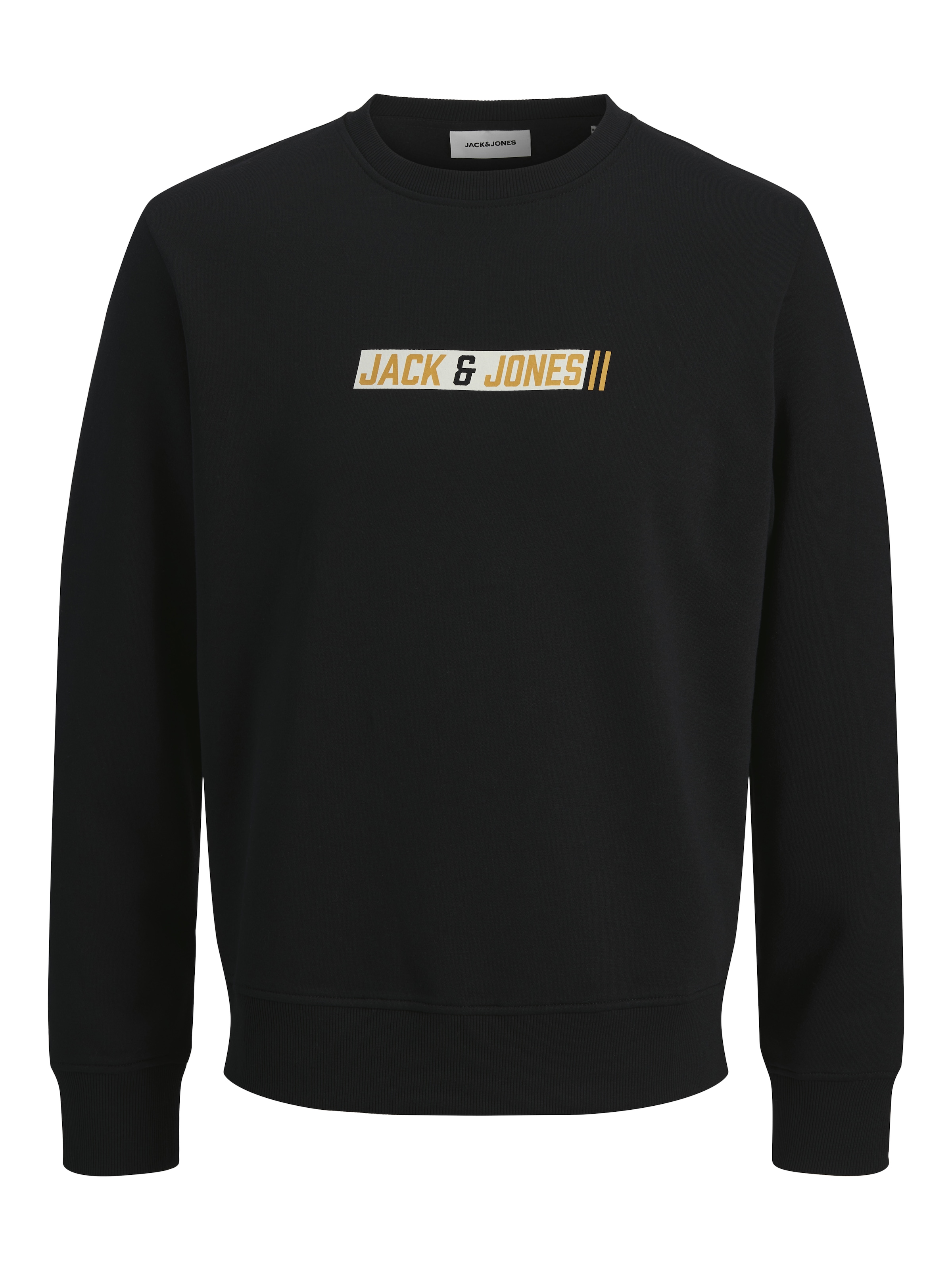 Jack & Jones Sweatshirt »JJMUNK SWEAT CREW NECK«, Materialmix, normal geschnitten
